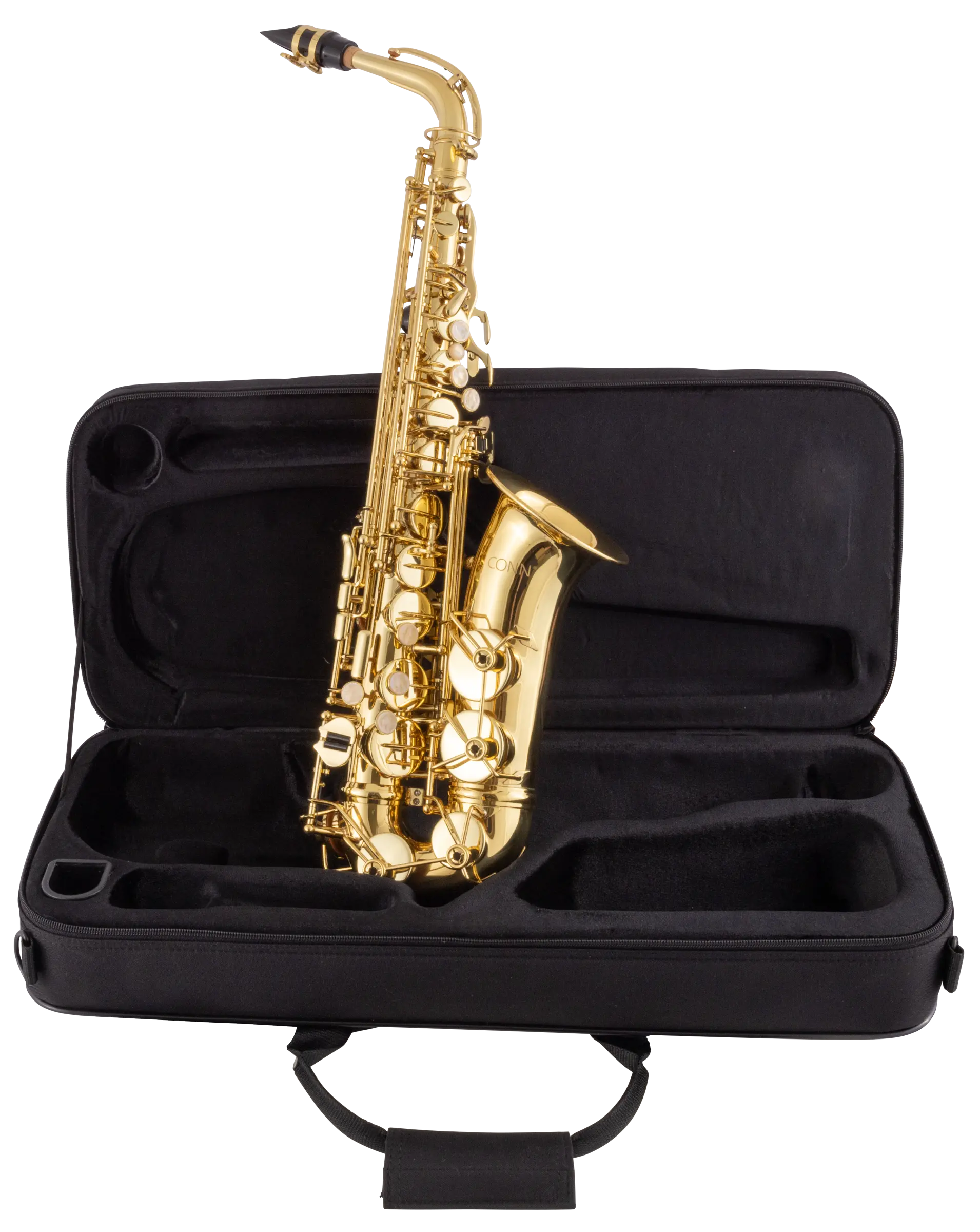 CAS211 Conn Student AltoSaxophone - zoomed in