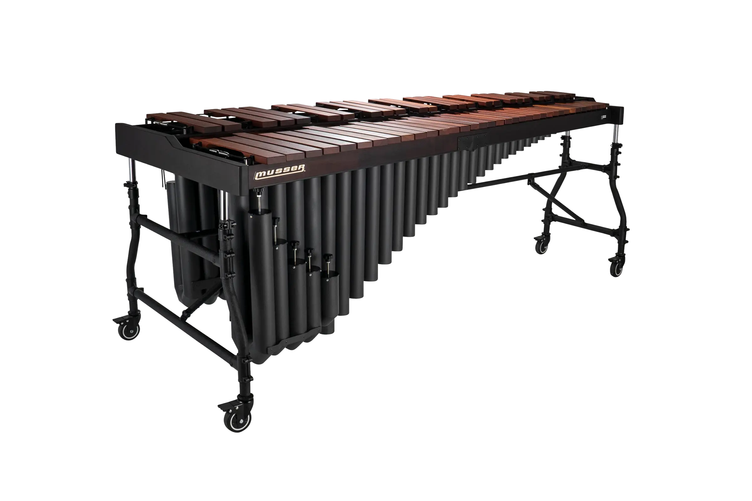 MSPM550 Musser Studio Series Padauk Marimba - zoomed in