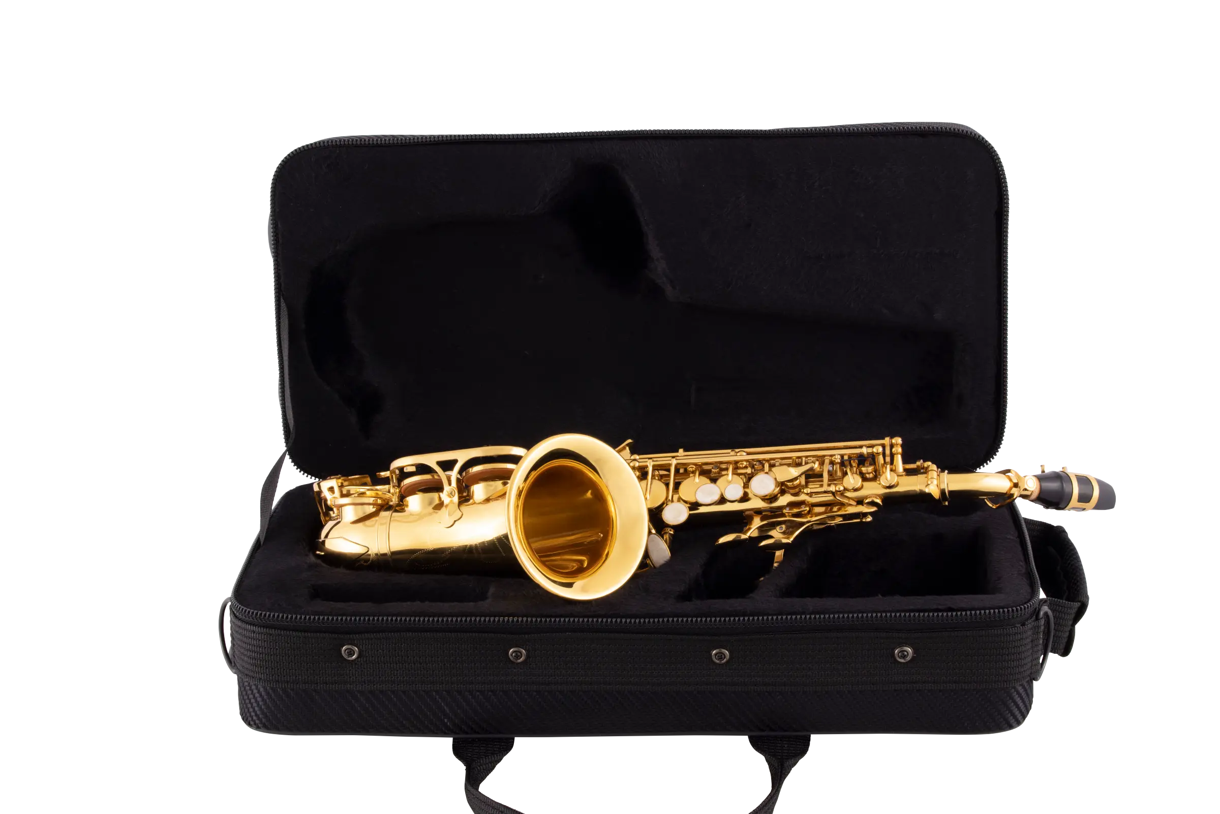 LSC211 Leblanc Student Soprano Saxophone - zoomed in