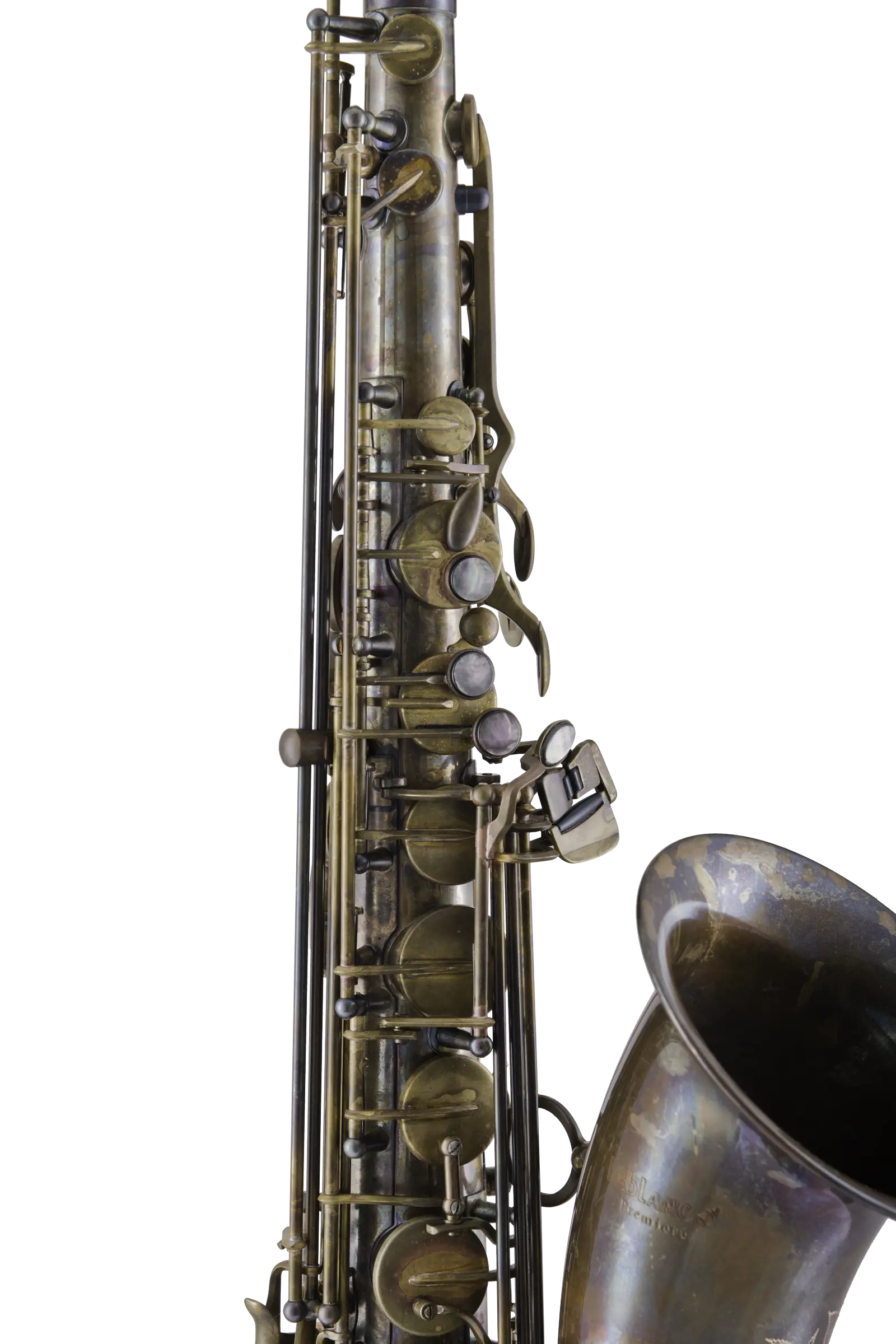 LTS711AB Leblanc Premiere Tenor Saxophone with Underslung Neck - zoomed in