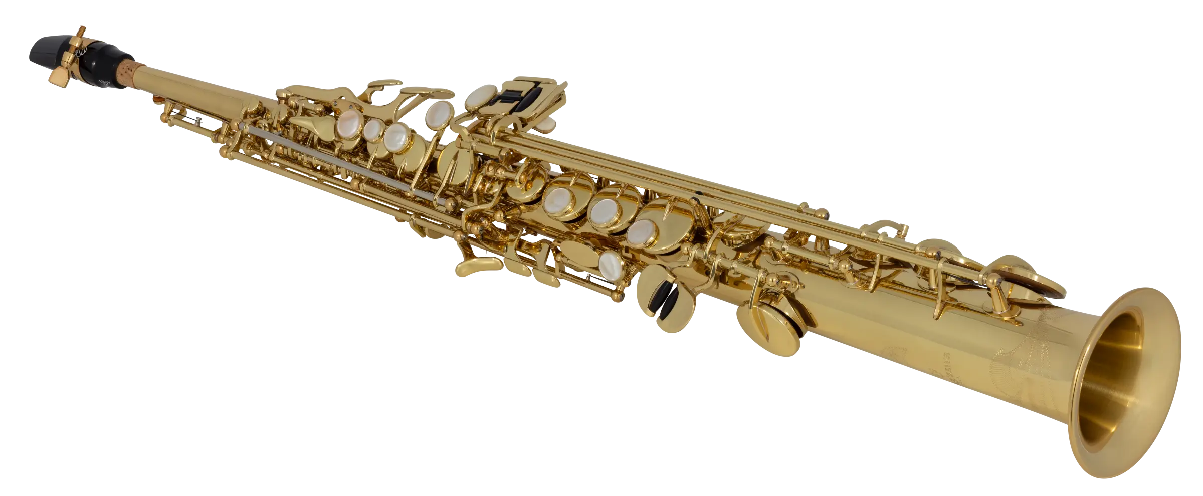 SWO1 Yanagisawa Professional Soprano Saxophone - zoomed in