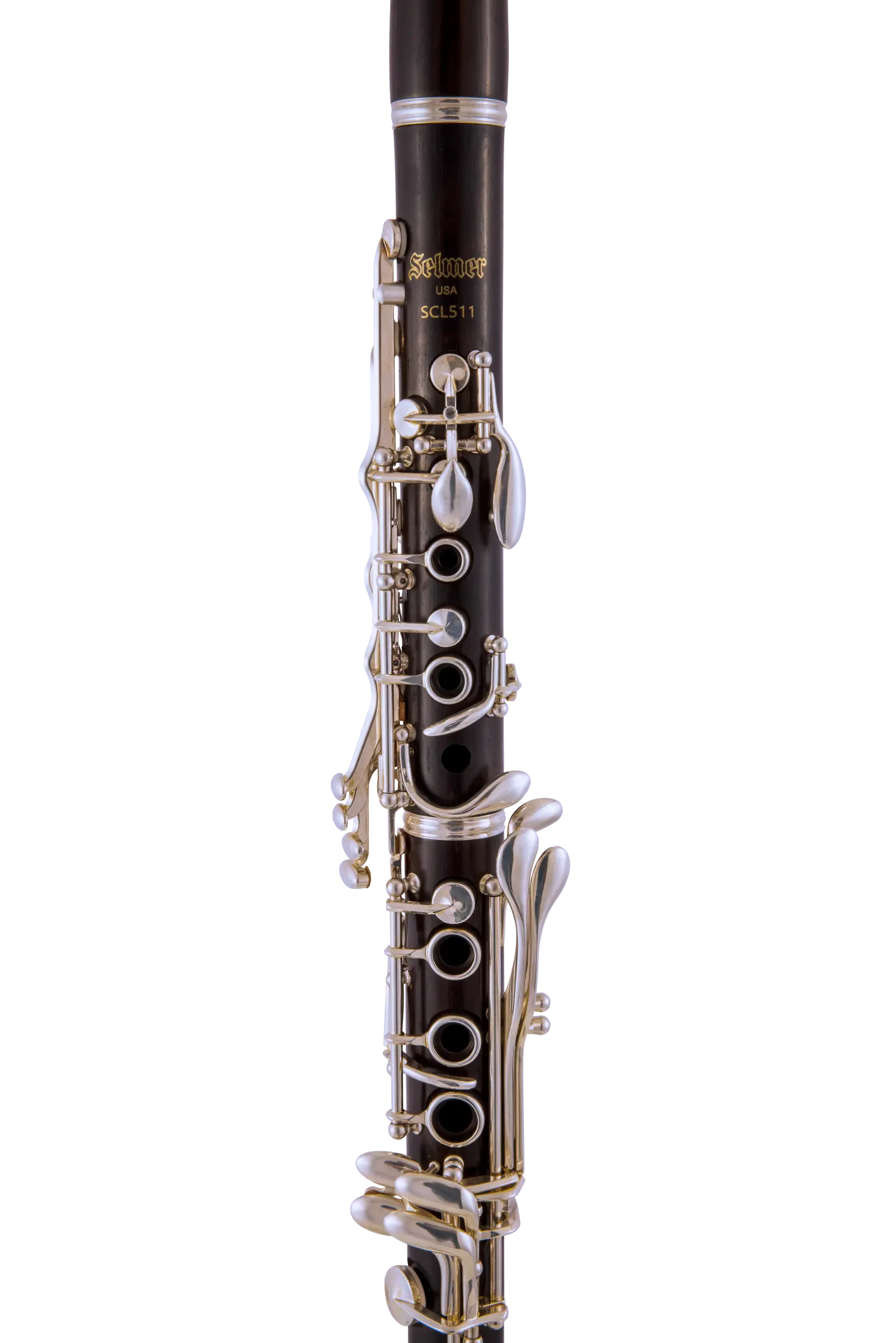 SCL511S Selmer Advanced Clarinet - zoomed in