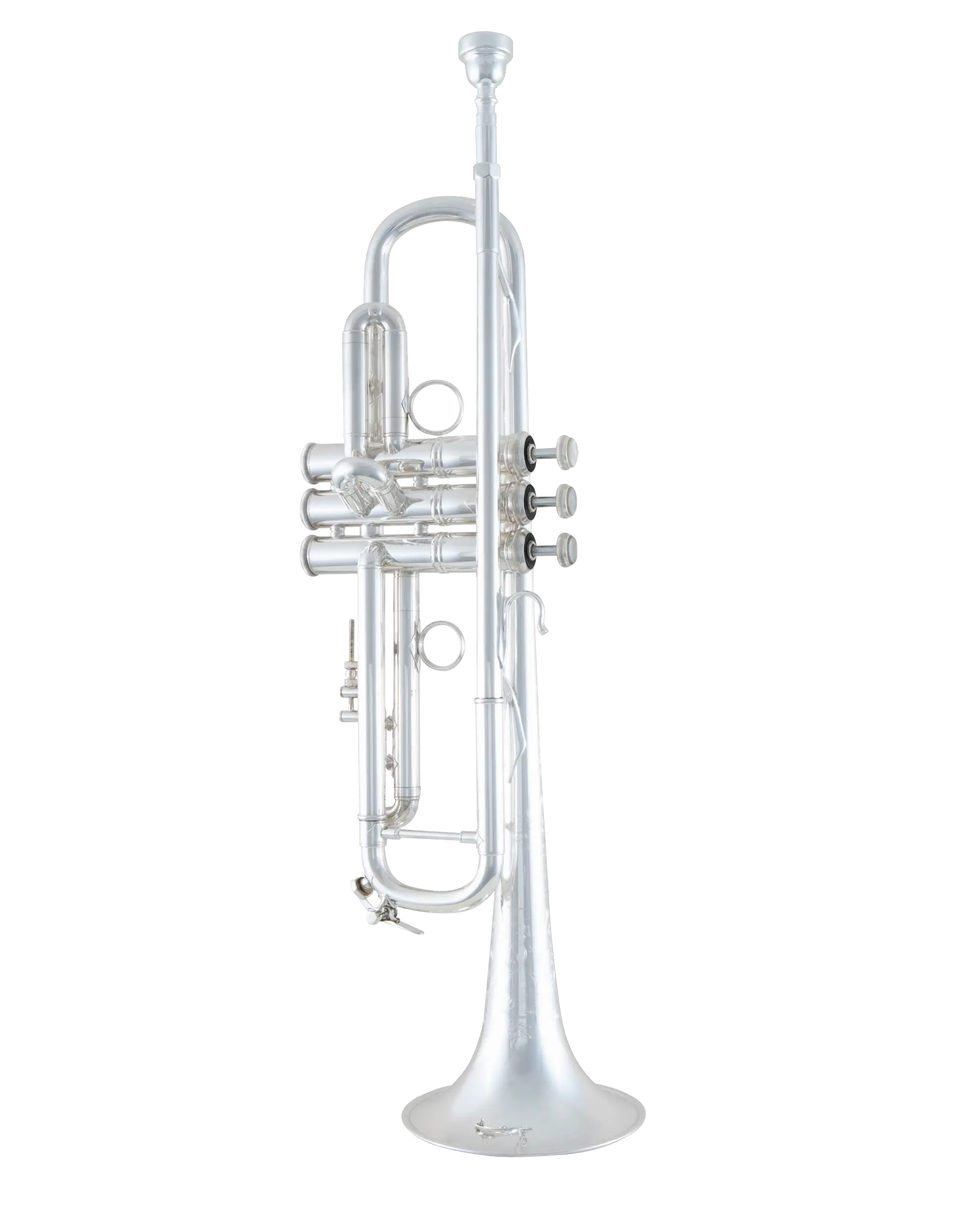 LR190S43B Bach SilverFinish Trumpet In Fr Vr Fs - zoomed in