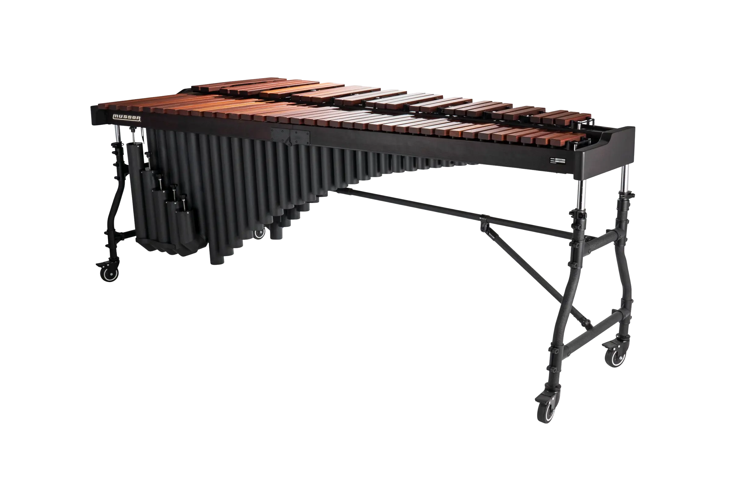 MSPM550 Musser Studio Series Padauk Marimba - zoomed in