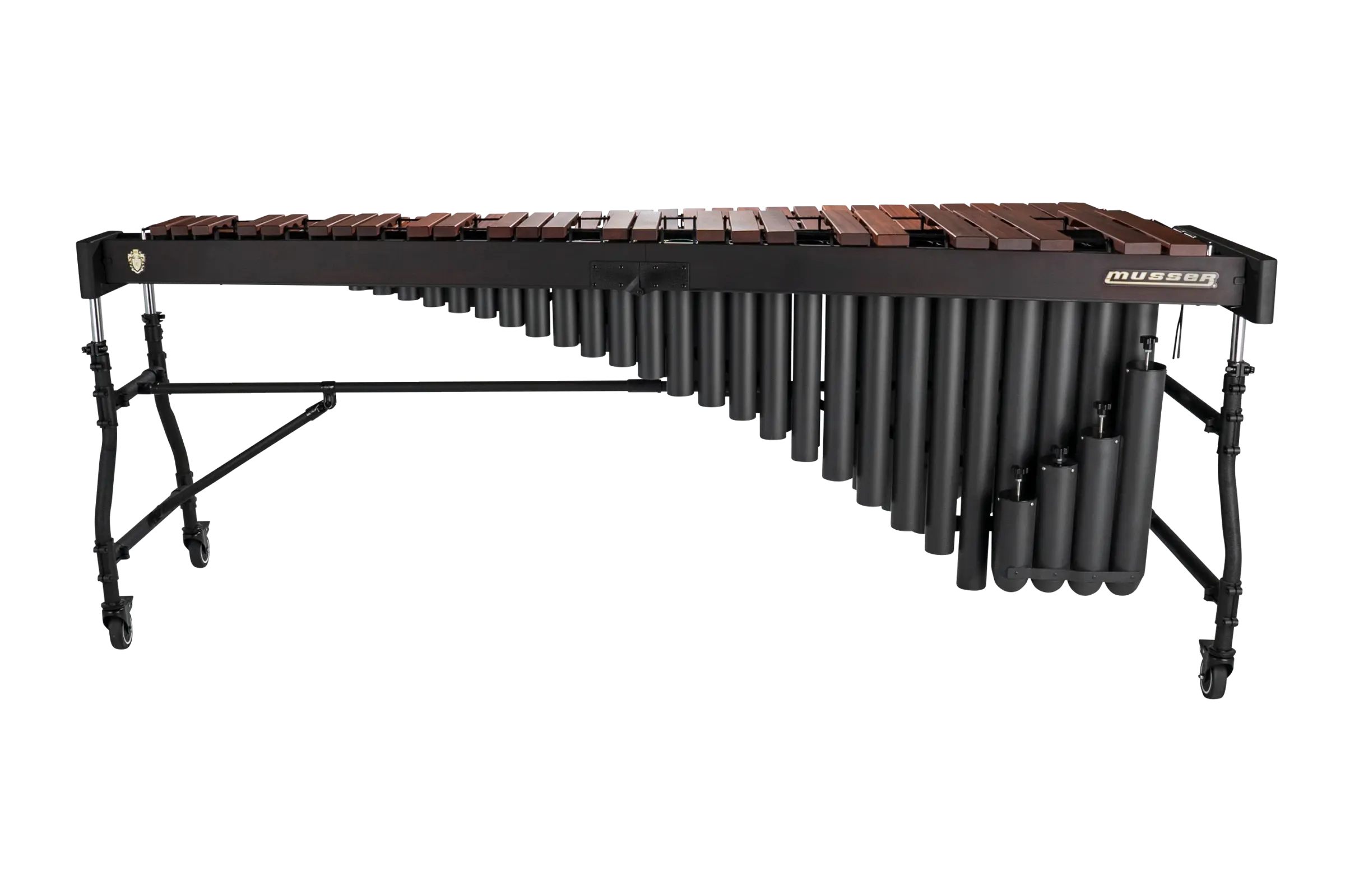 MSPM550 Musser Studio Series Padauk Marimba - zoomed in