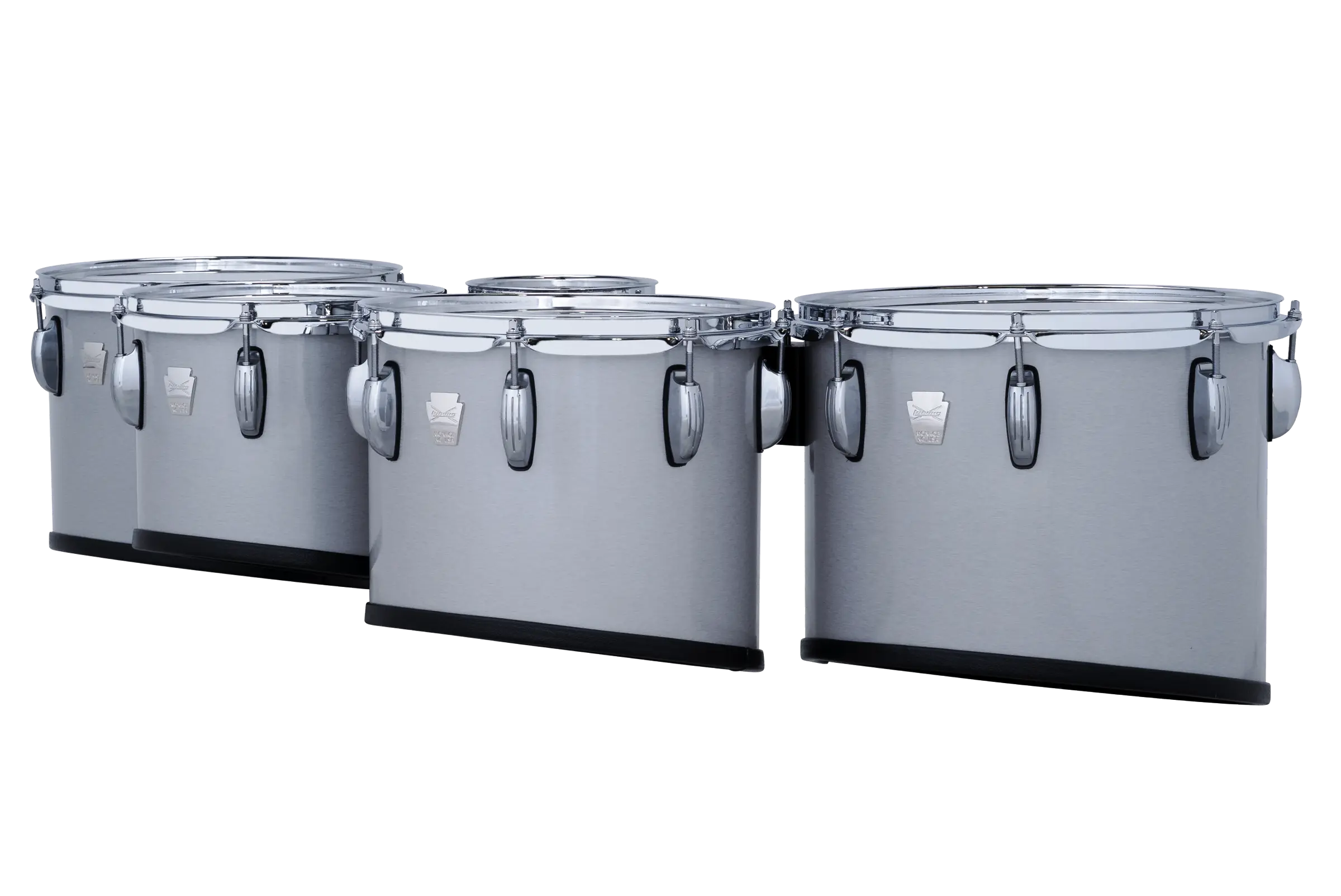 LU2MT60234ACG Ludwig ULT2 LG Quint Tenors Gray - zoomed in
