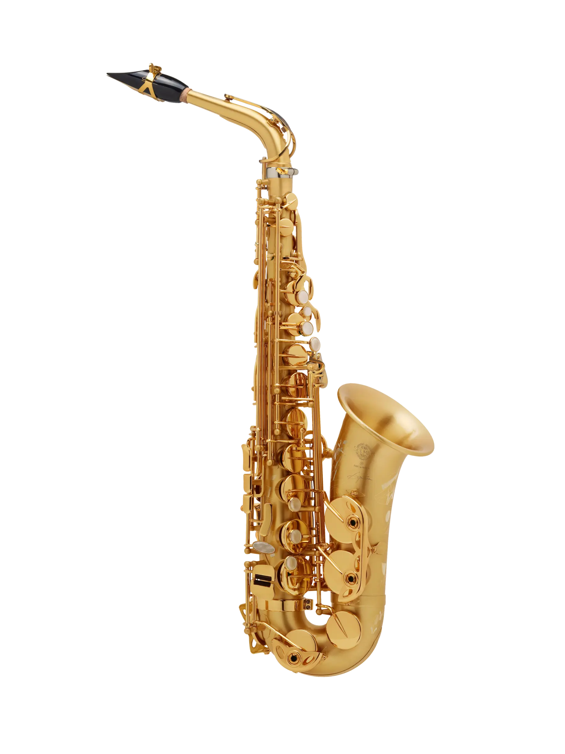82SIGM HSP Professional Alto Saxophone - zoomed in