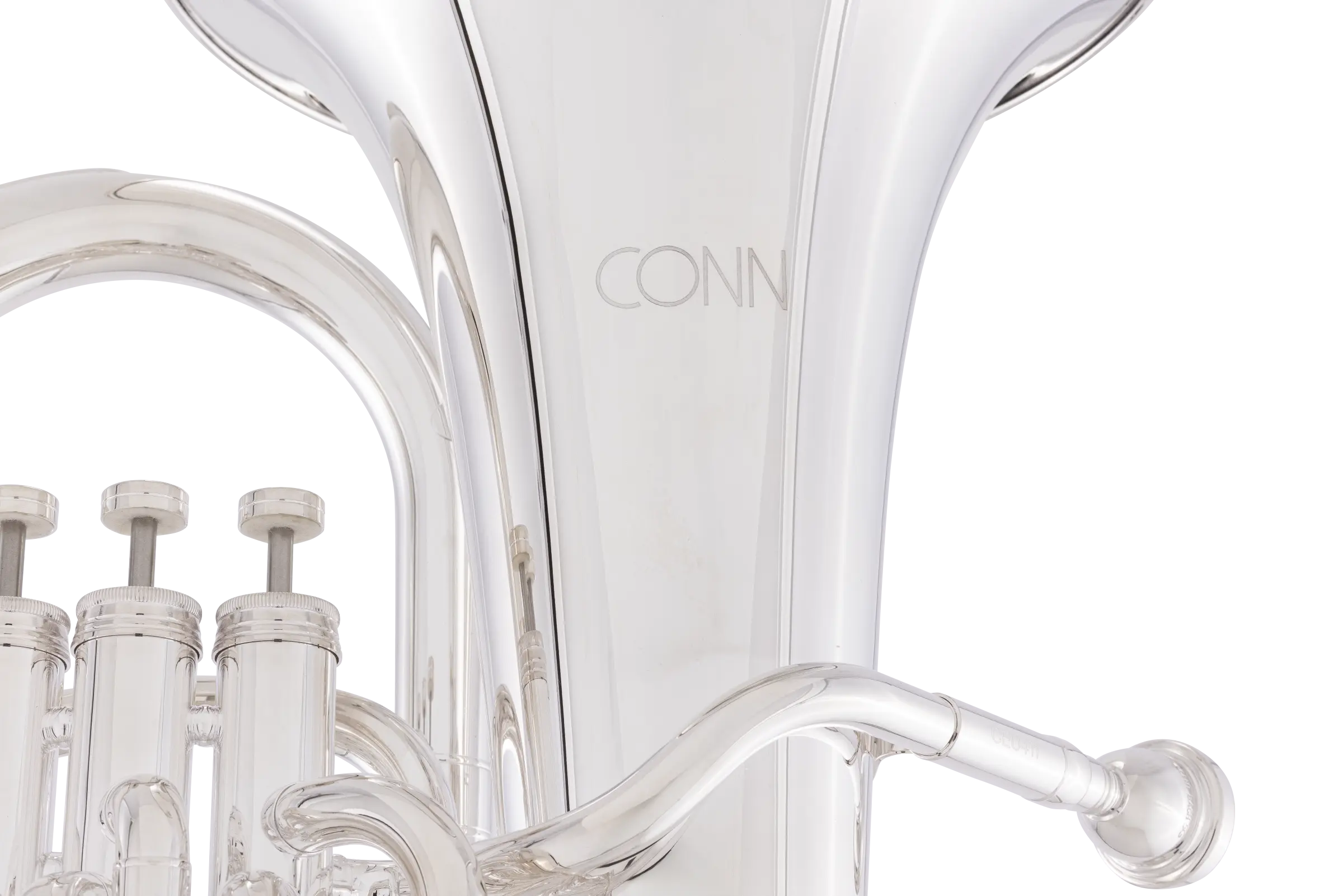 CEU411S Conn Advanced Euphonium - zoomed in