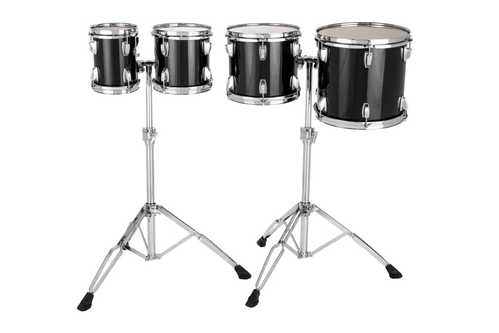 LECTD62TRG Ludwig Concert Toms High Range Black Cortex B