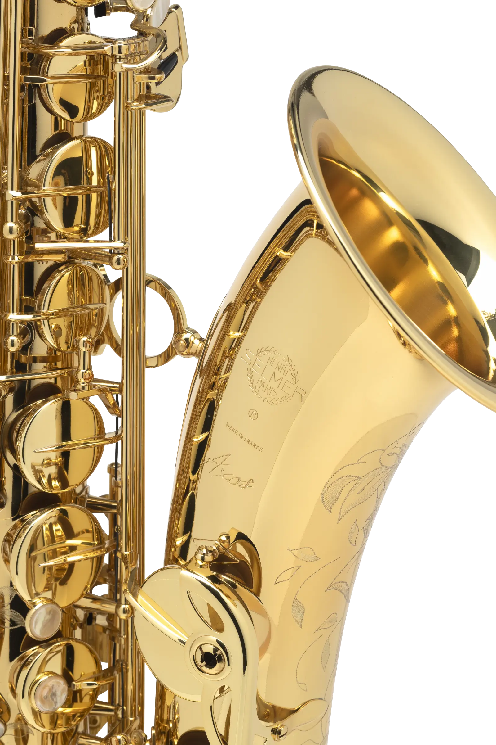 54AXOS Axos Henri Selmer Paris Entry Level Professional Tenor Saxophone In Fr Vr Eg 1 - zoomed in