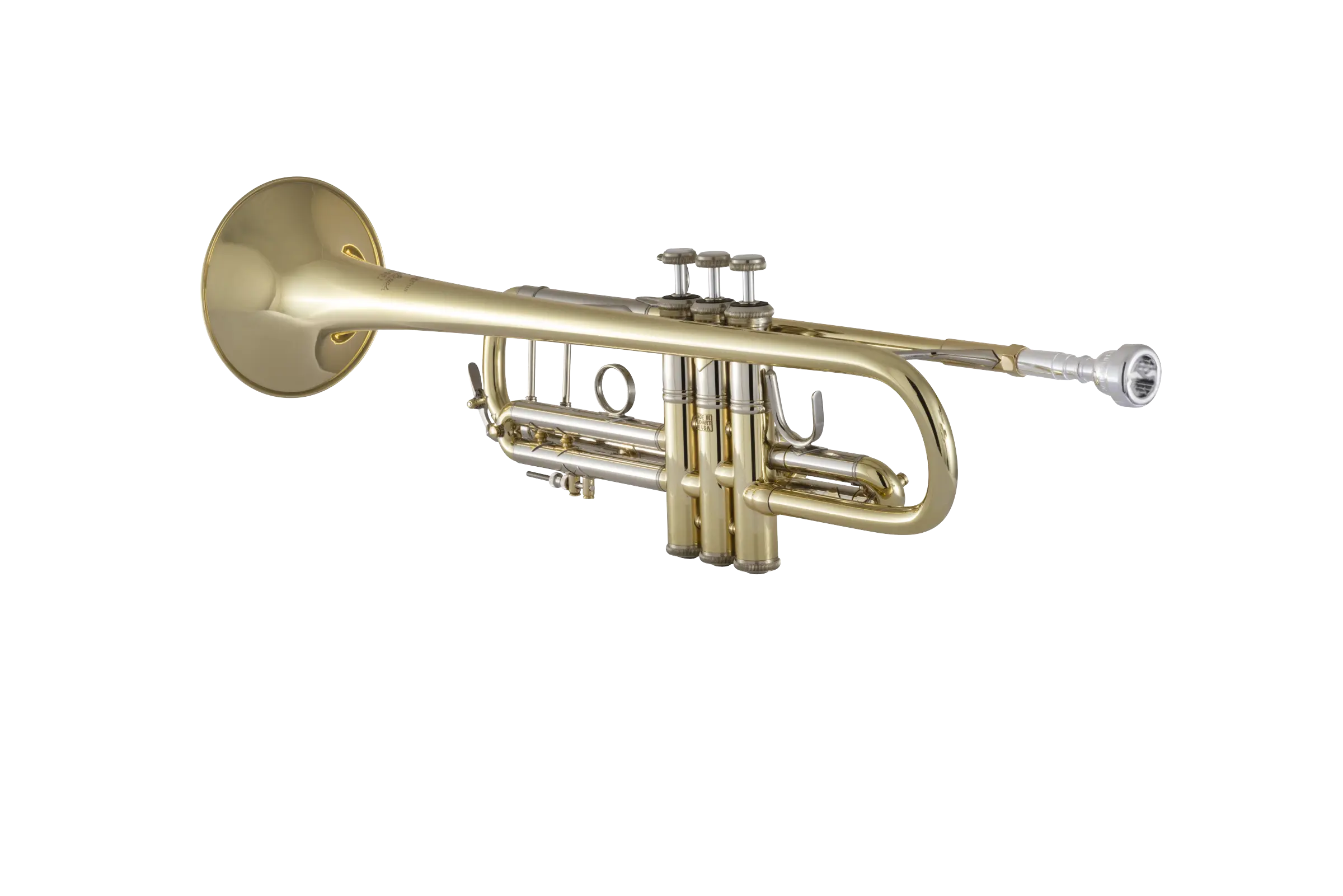 19037 Bach Professional Trumpet - zoomed in