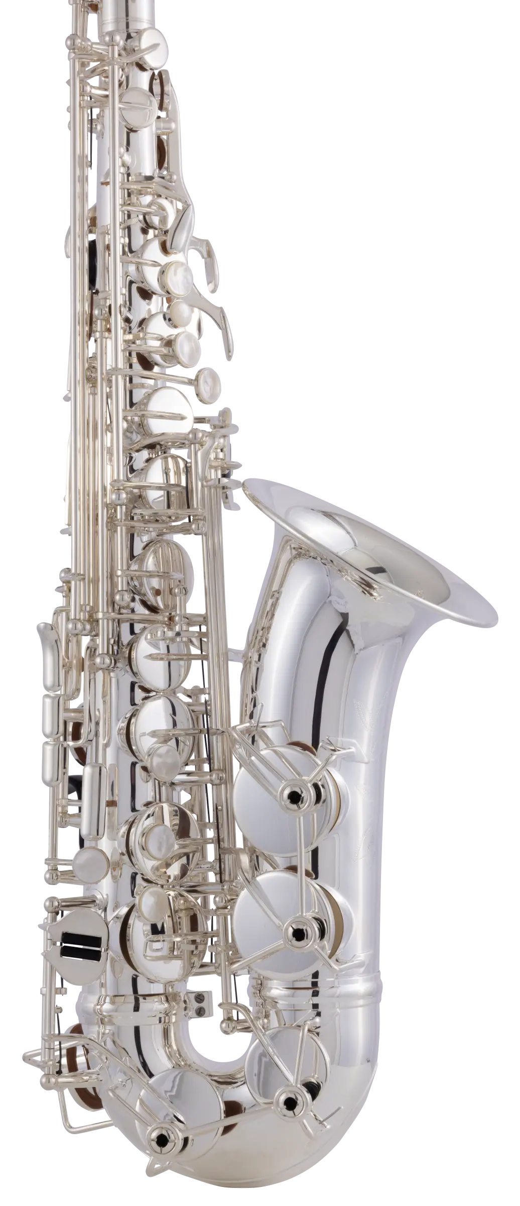 CAS411S Conn Intermediate Alto Saxophone - zoomed in