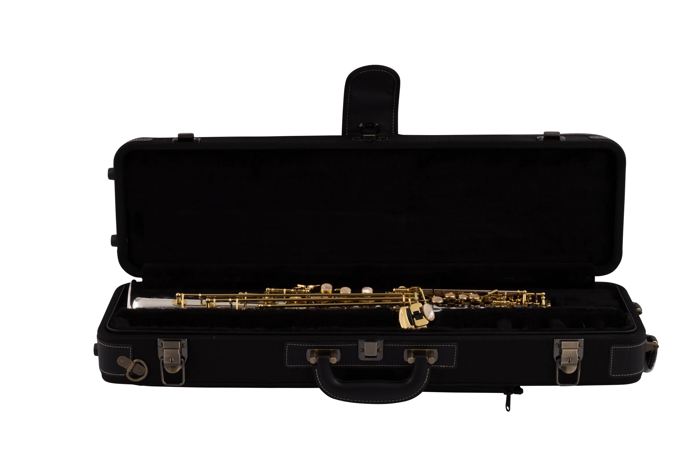 SWO37 Yanagisawa Professional Soprano Saxophone - zoomed in