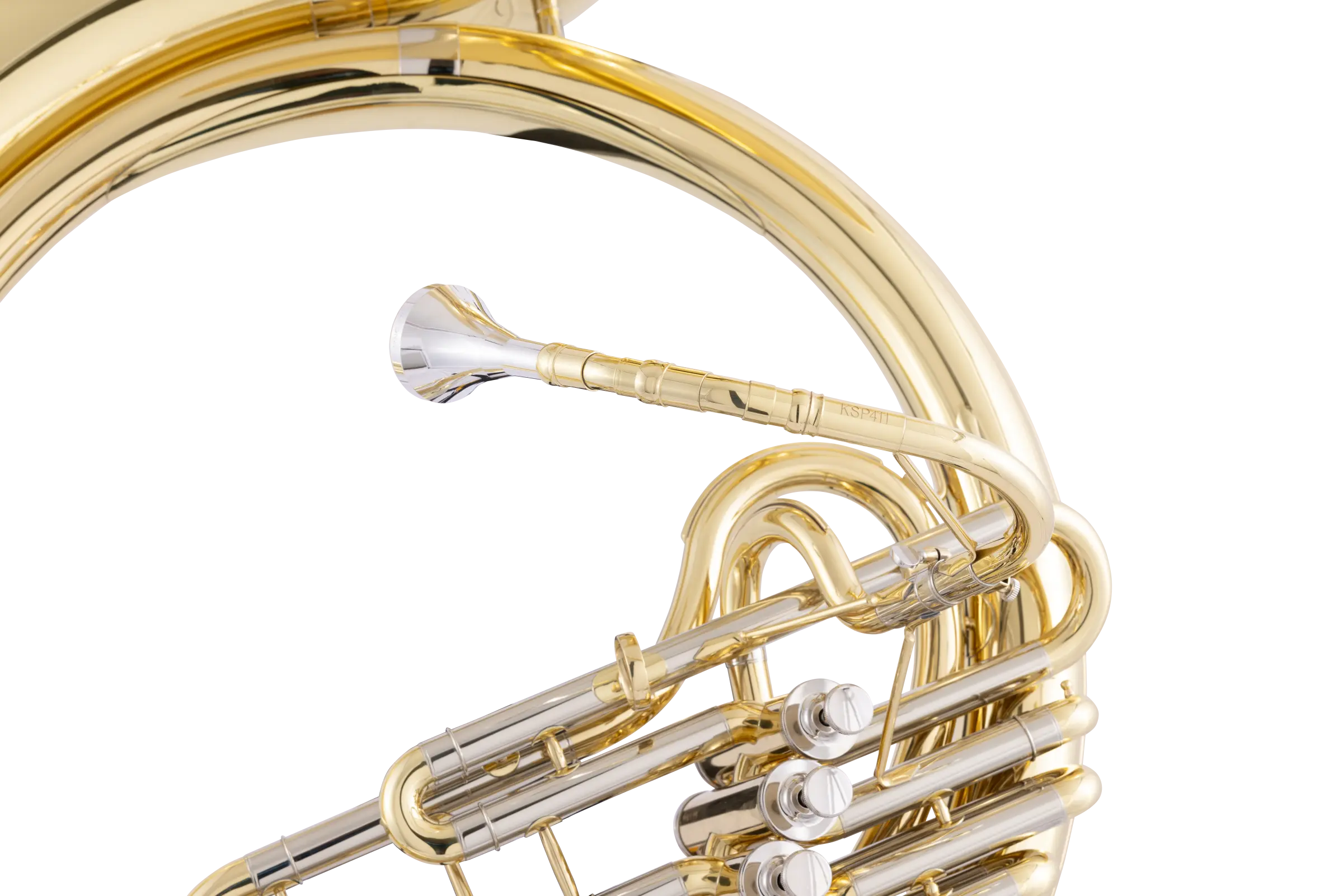 KSP411 King Intermediate Sousaphone - zoomed in