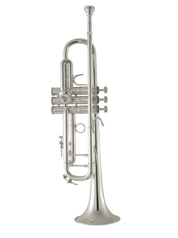 180S37 Bach Silver Professional Trumpet In Fr Vr Fs