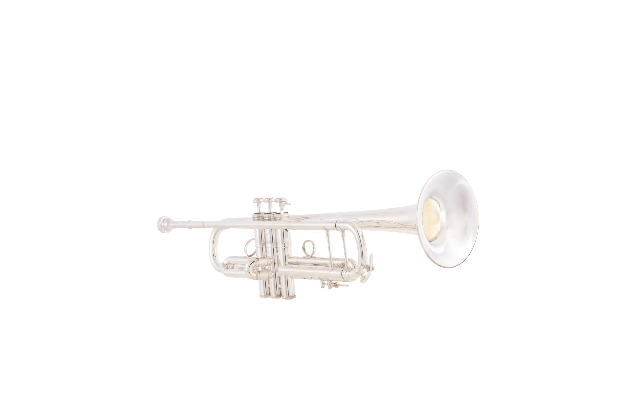 190SL65GV Bach Professional Trumpet - zoomed in