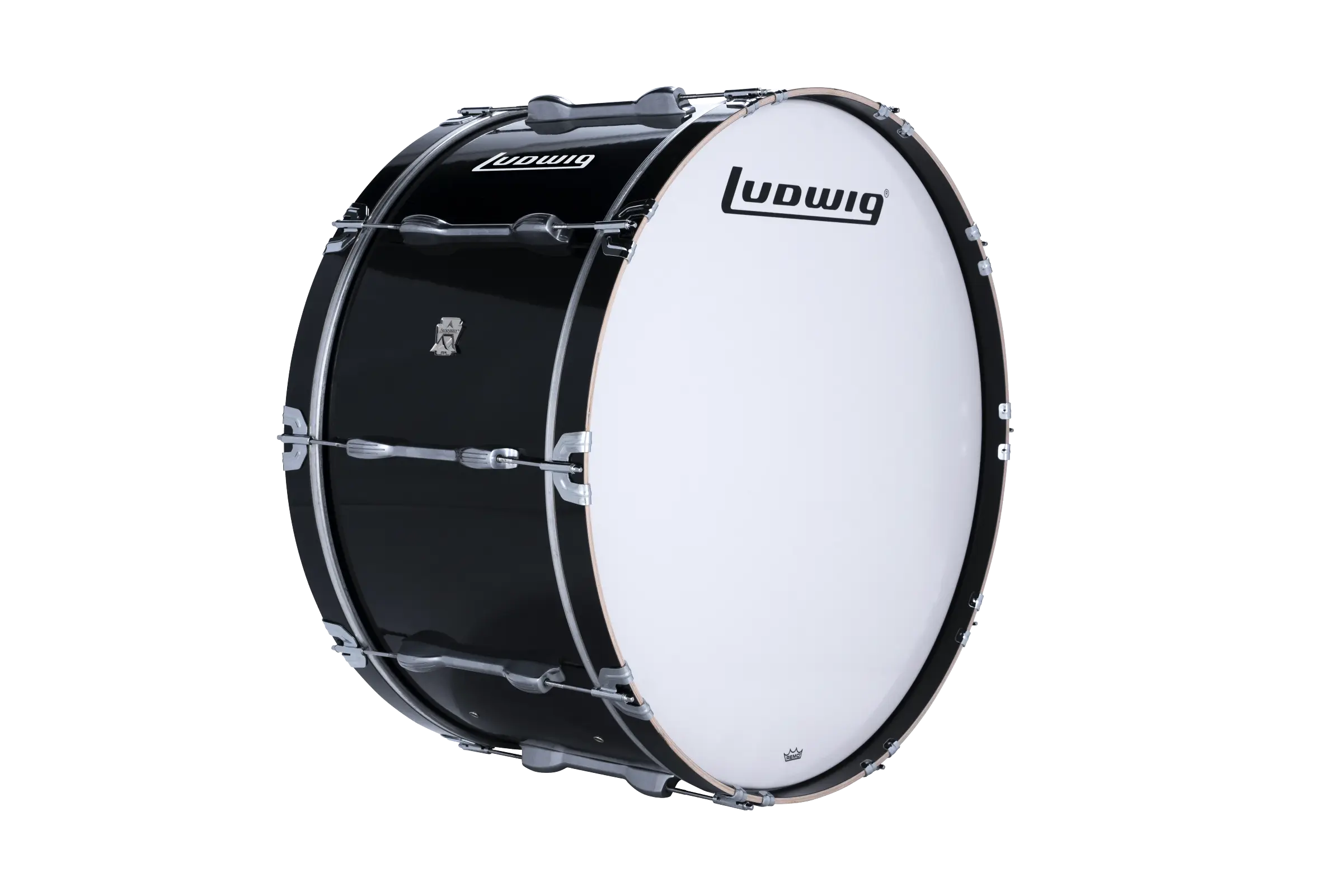 LU2MB32ACB Ludwig 16X32 ULT2 BASS DRUM BLACK - zoomed in
