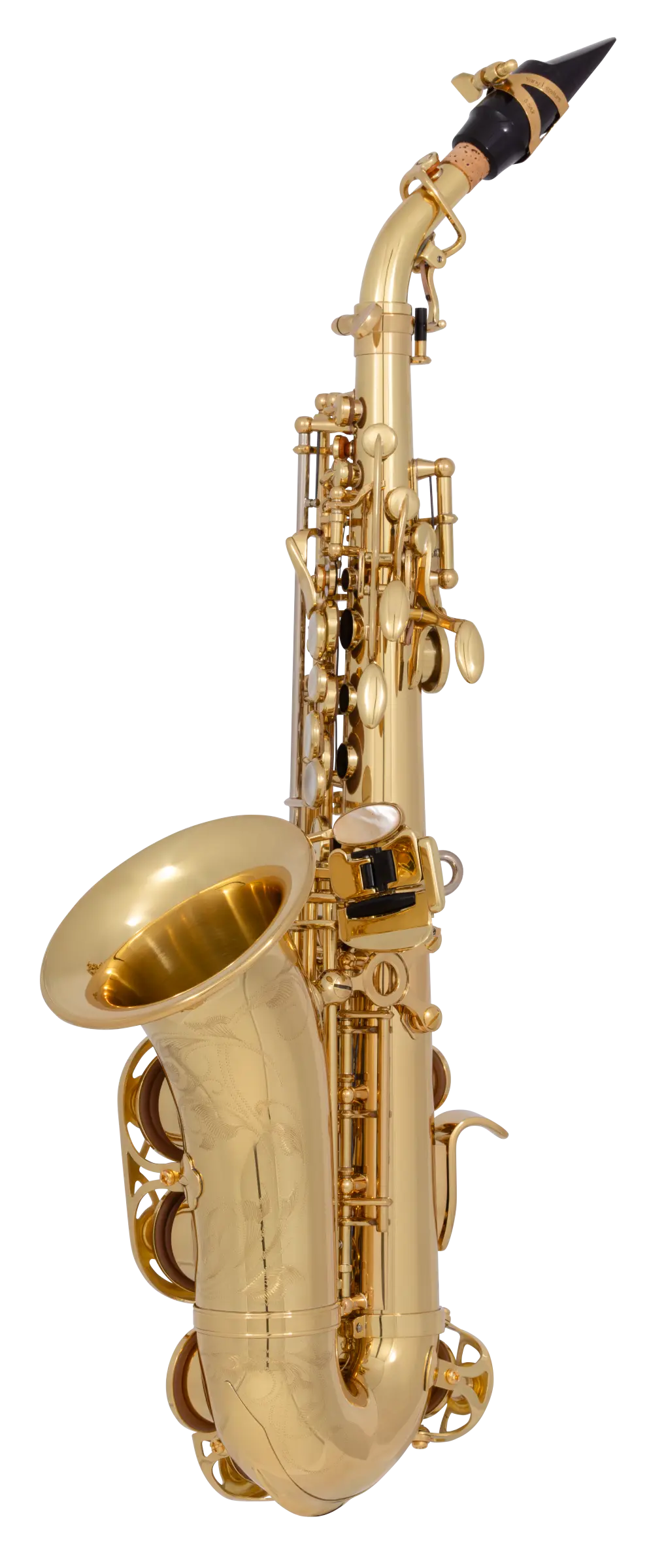 SCWO10 Yanagisawa Curves Soprano Saxophone - zoomed in