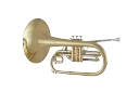 King Ultimate Marching French Horn Outfit with 2 Mouthpieces KMH611