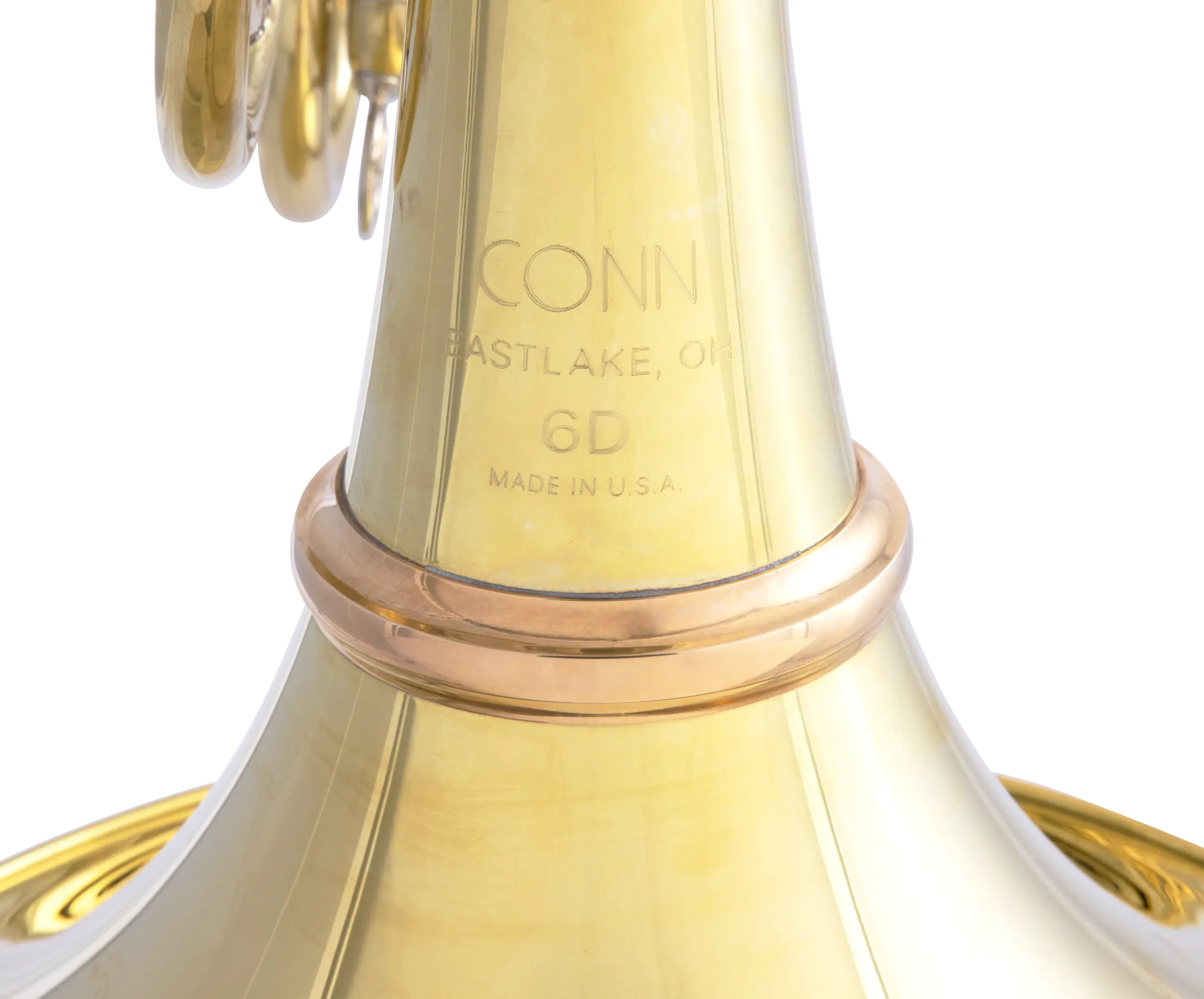 6DSUL Conn Professional French Horn - zoomed in