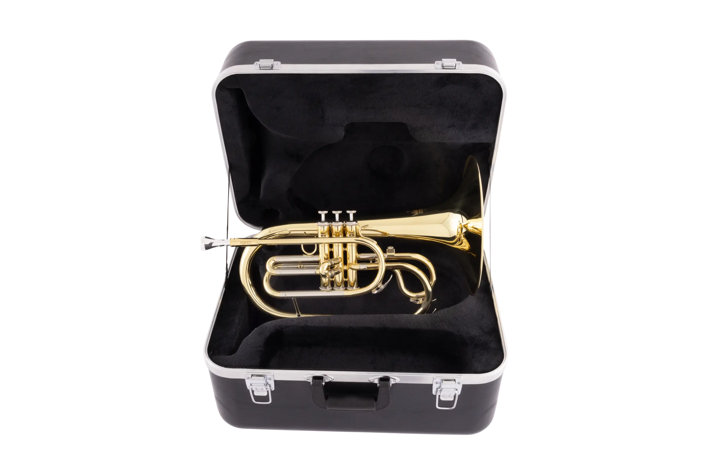 KMP411 King Intermediate Mellophone - zoomed in
