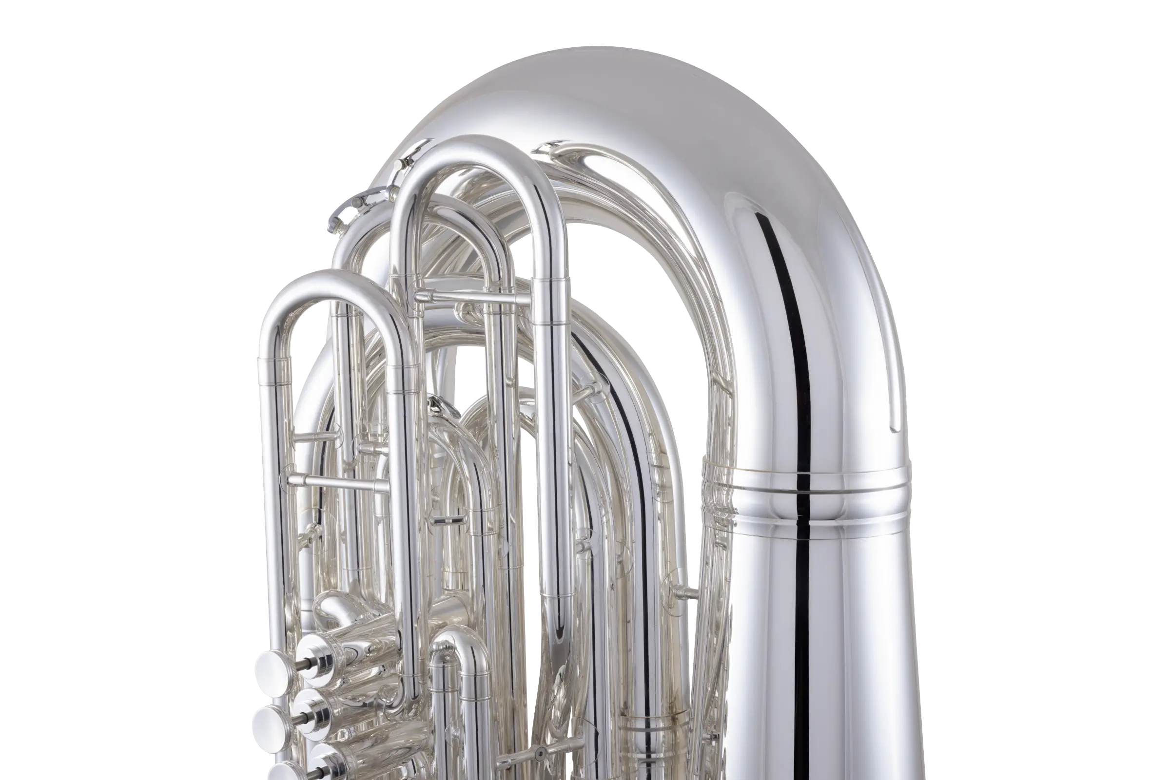 2341WSP King Professsional Tuba - zoomed in