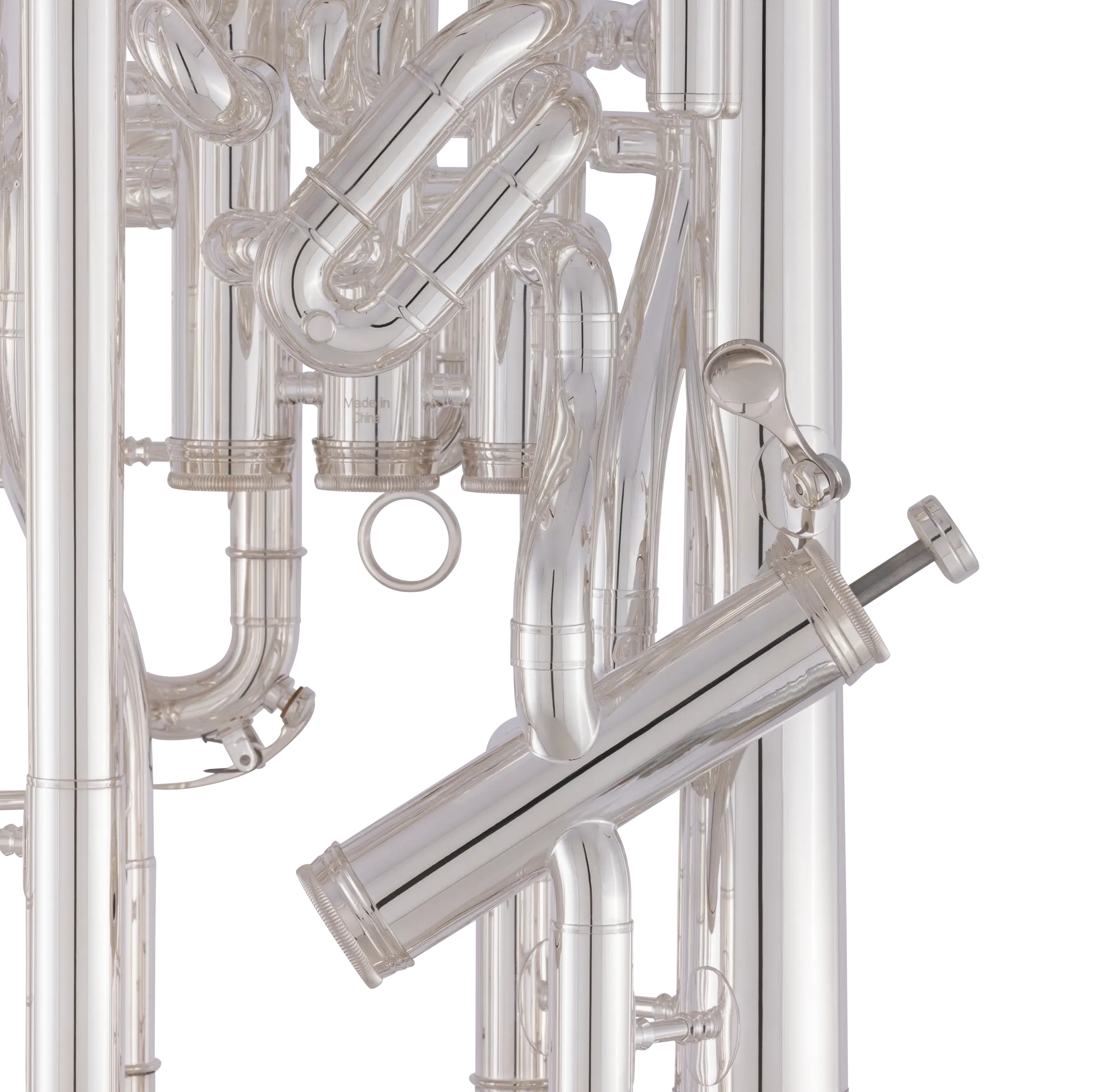 CEU611S Conn Professional Euphonium - zoomed in