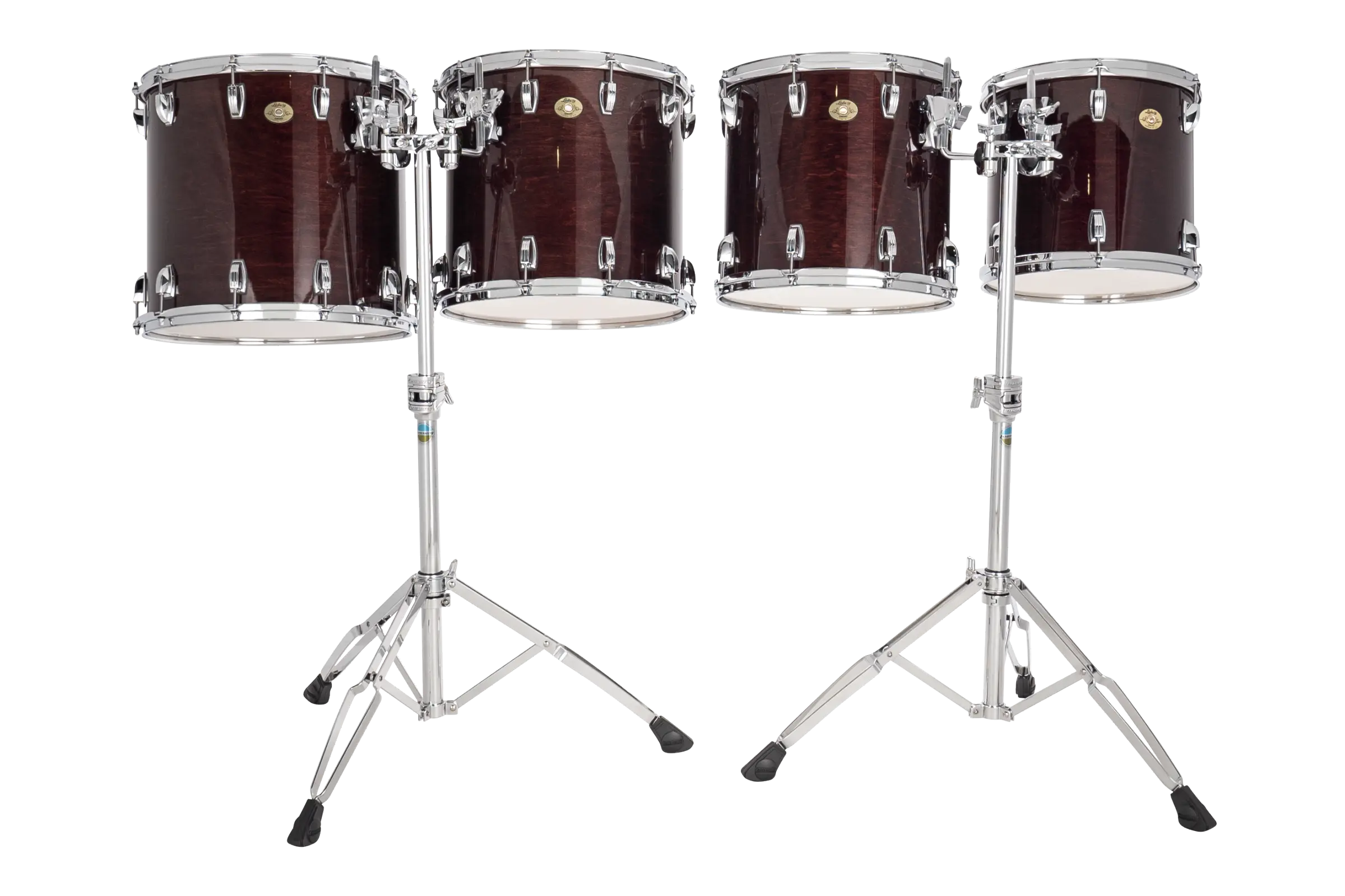 LECTD36TRM Ludwig Concert Double Head Toms Low Range Mahoganyy A - zoomed in