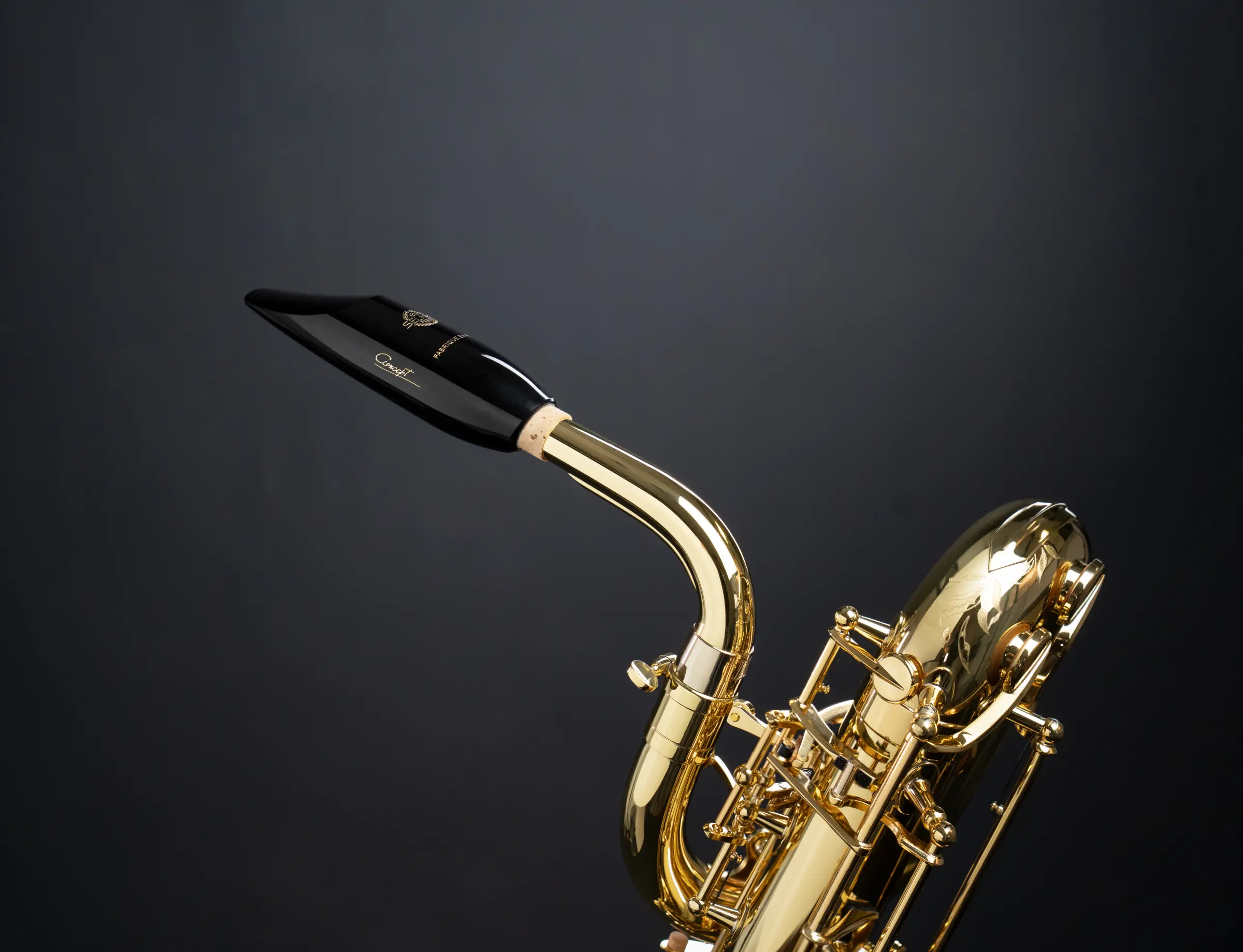 S455203 Henri Selmer Paris Concept Baritone Saxophone Mouthpiece - zoomed in
