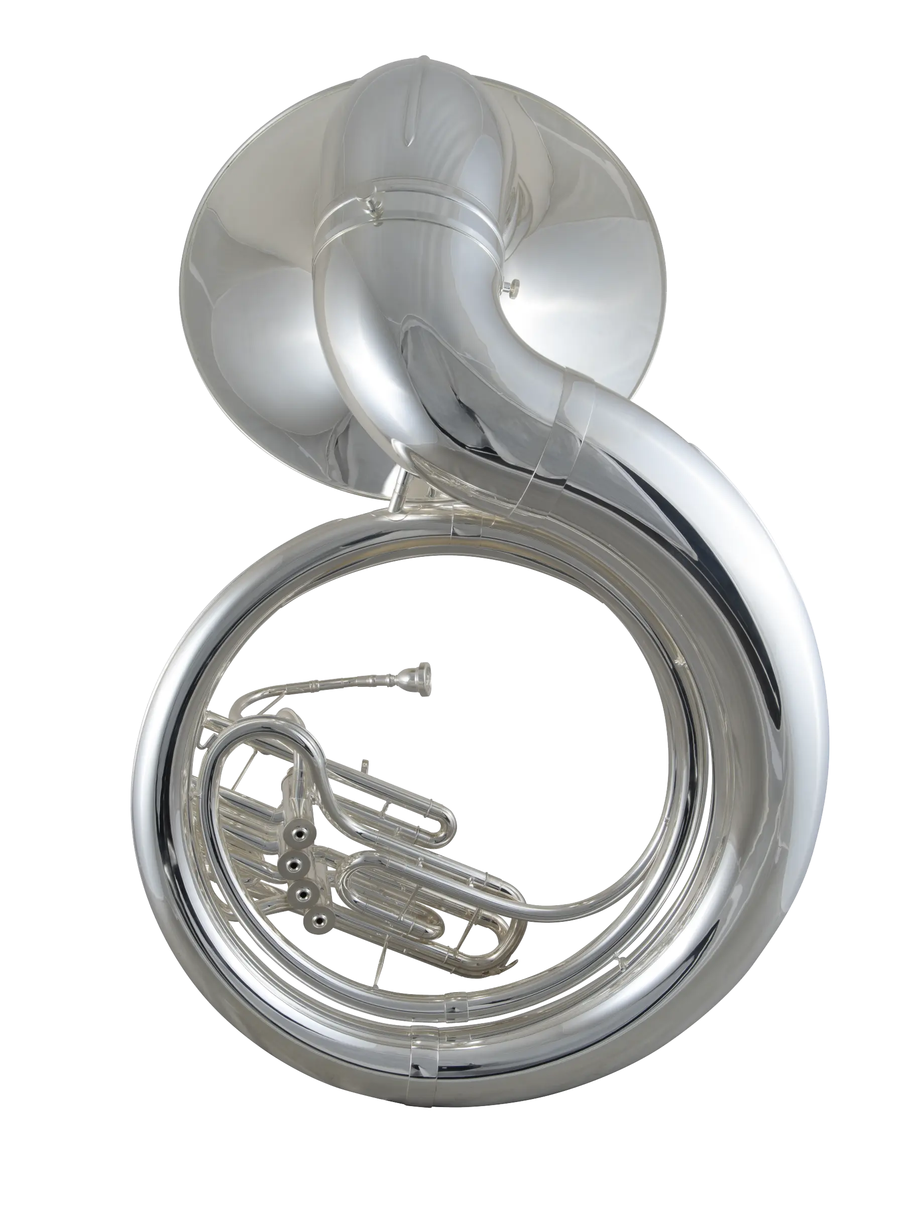 KSP412S King Marching Sousaphone In Bk Vr Fs - zoomed in