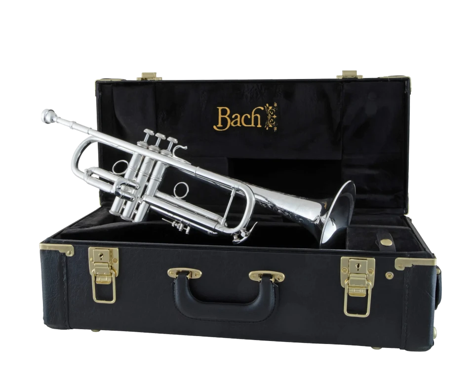LR190S43B Bach SilverFinish Trumpet Ic Fr Hz Fs