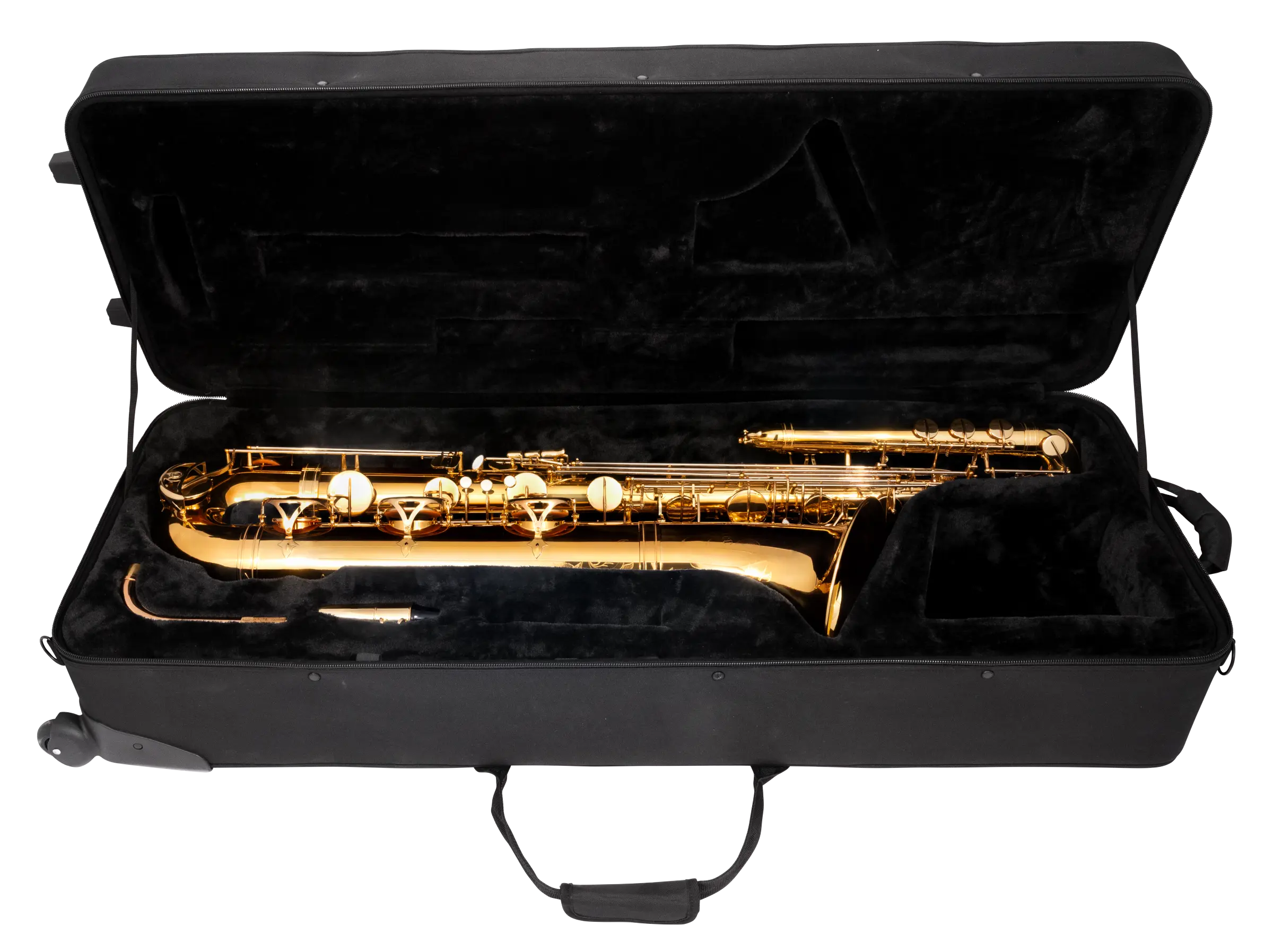 SBX511 Selmer Advanced Bass Saxophone - zoomed in