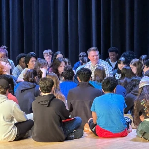 Student Leaders with Taylor Watts