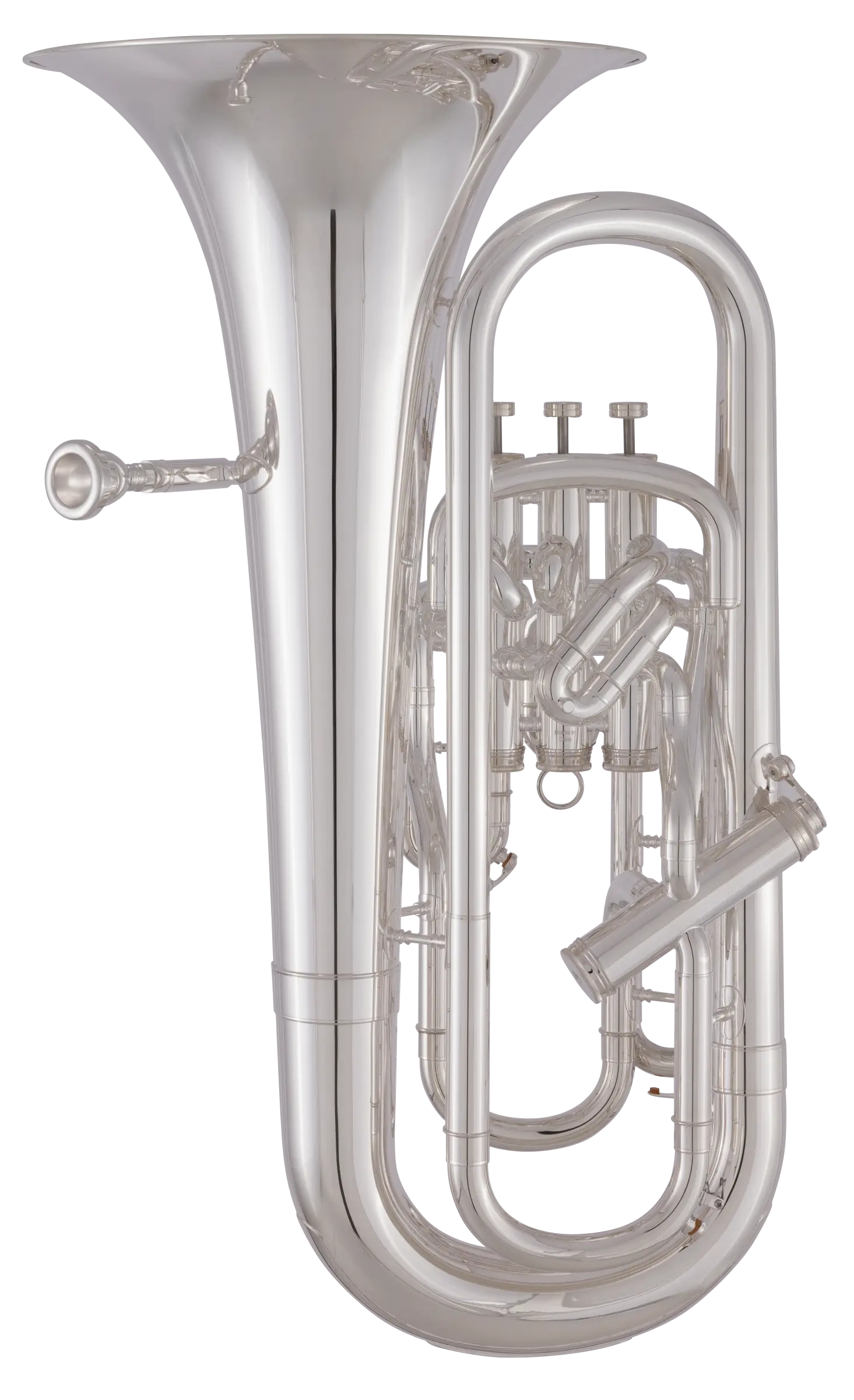 CEU611S Conn Professional Euphonium - zoomed in