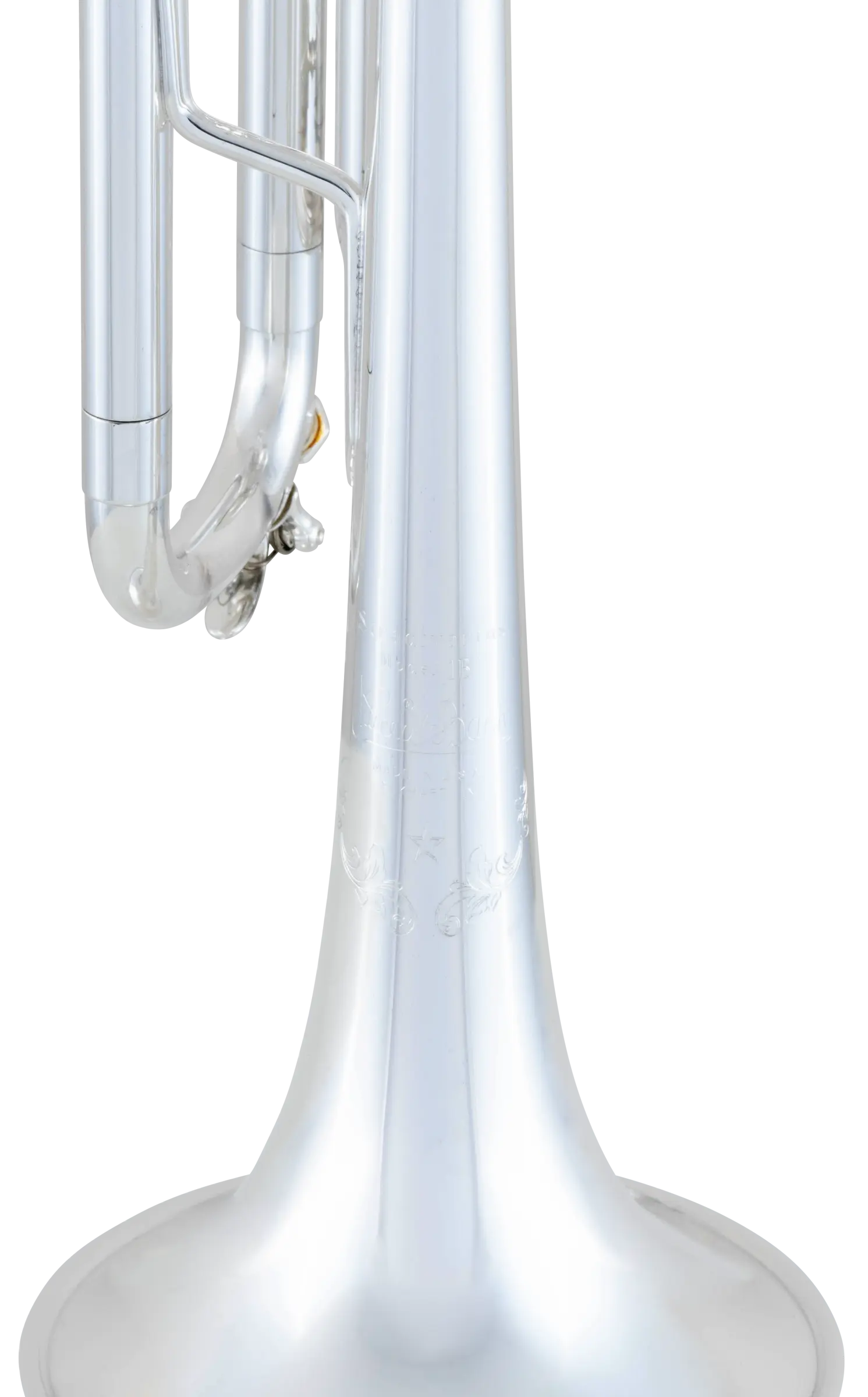 LT190S1B Bach Silver-PlatedFinish Trumpet In Fr Vr Xcu Eg - zoomed in