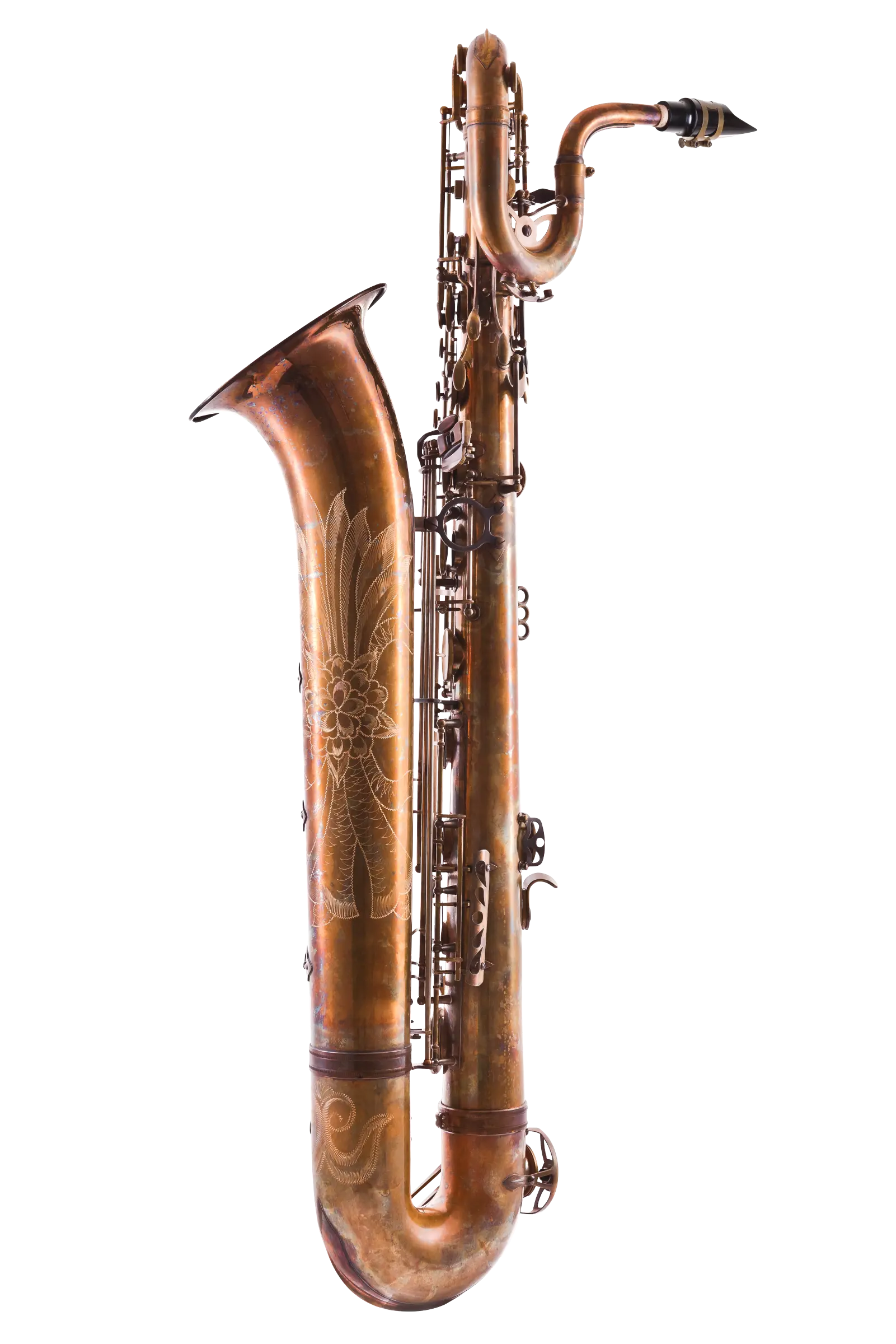 LBS711AB Leblanc Bari Saxophone - zoomed in