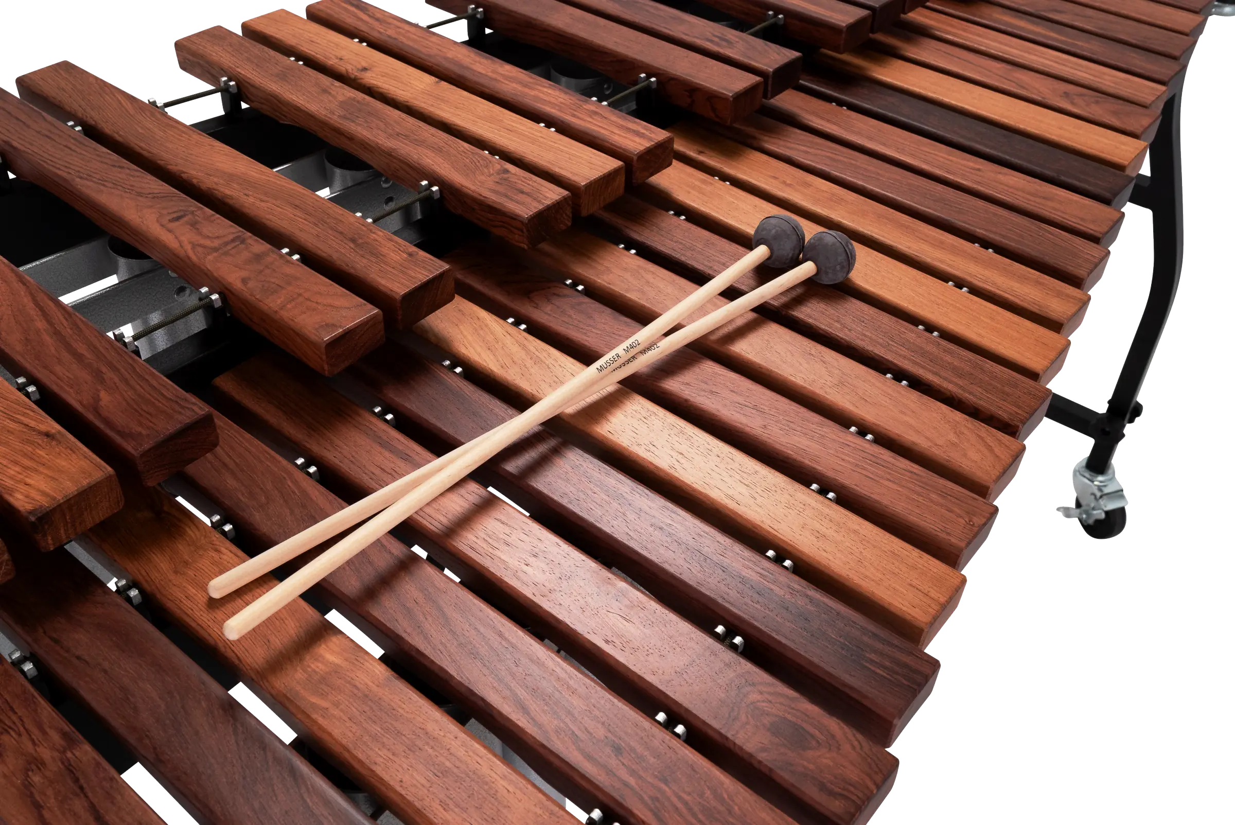 M50 Musser 3.5-Octave Pro-Portable Rosewood Xylophone - zoomed in