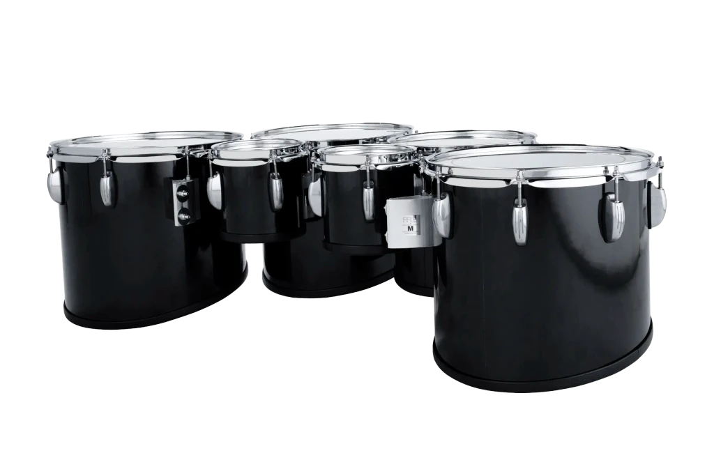 LU2MT660234ACB Ludwig ULT2 LG HEX TENORS BLACK