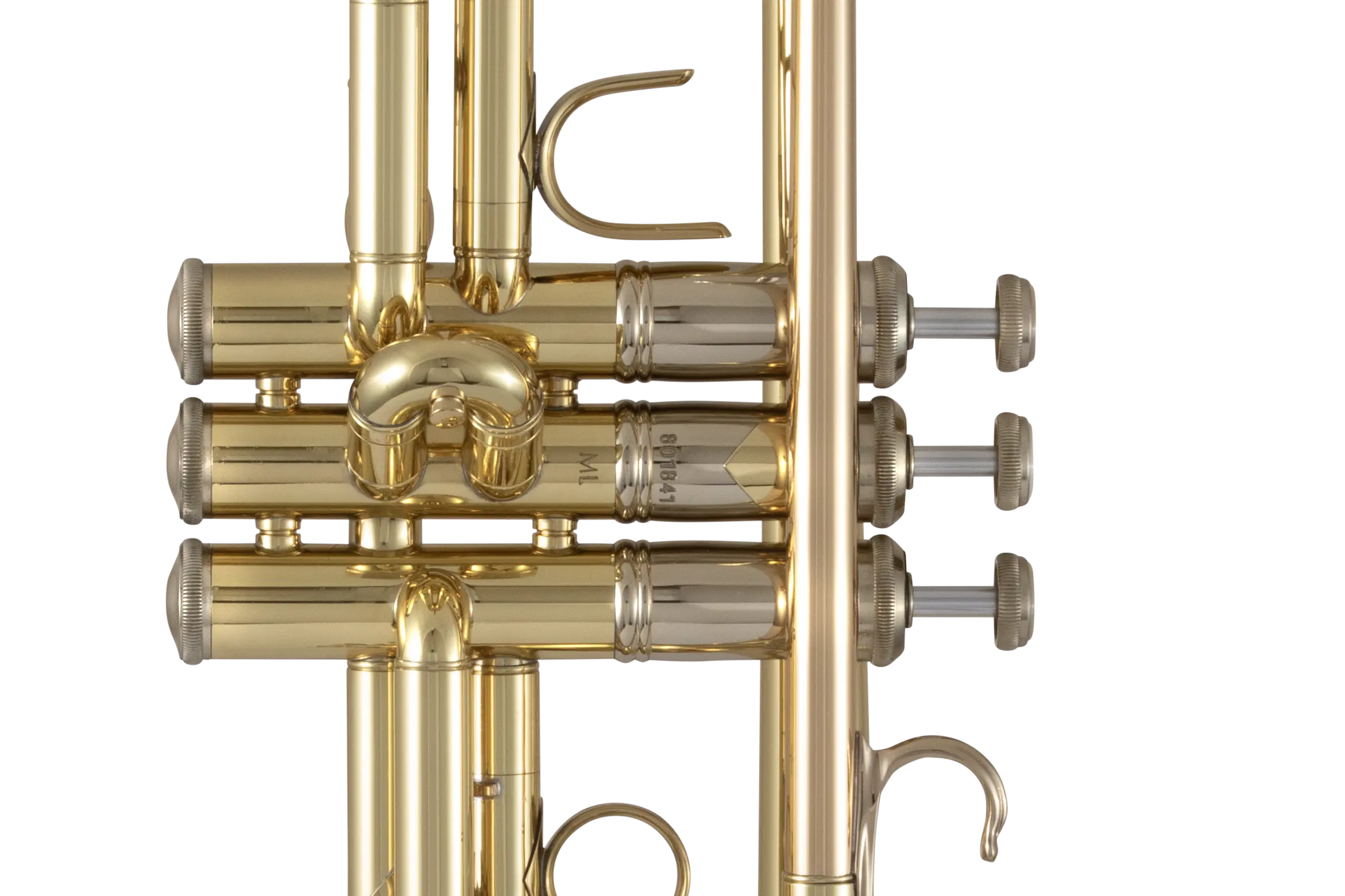 19072X Bach Standard Professional BflatTrumpet - zoomed in