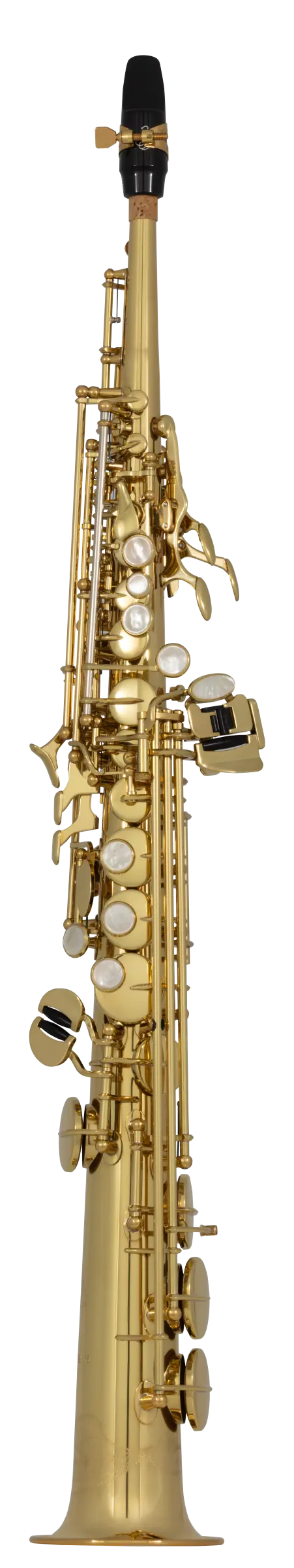 SWO1 Yanagisawa Professional Soprano Saxophone - zoomed in
