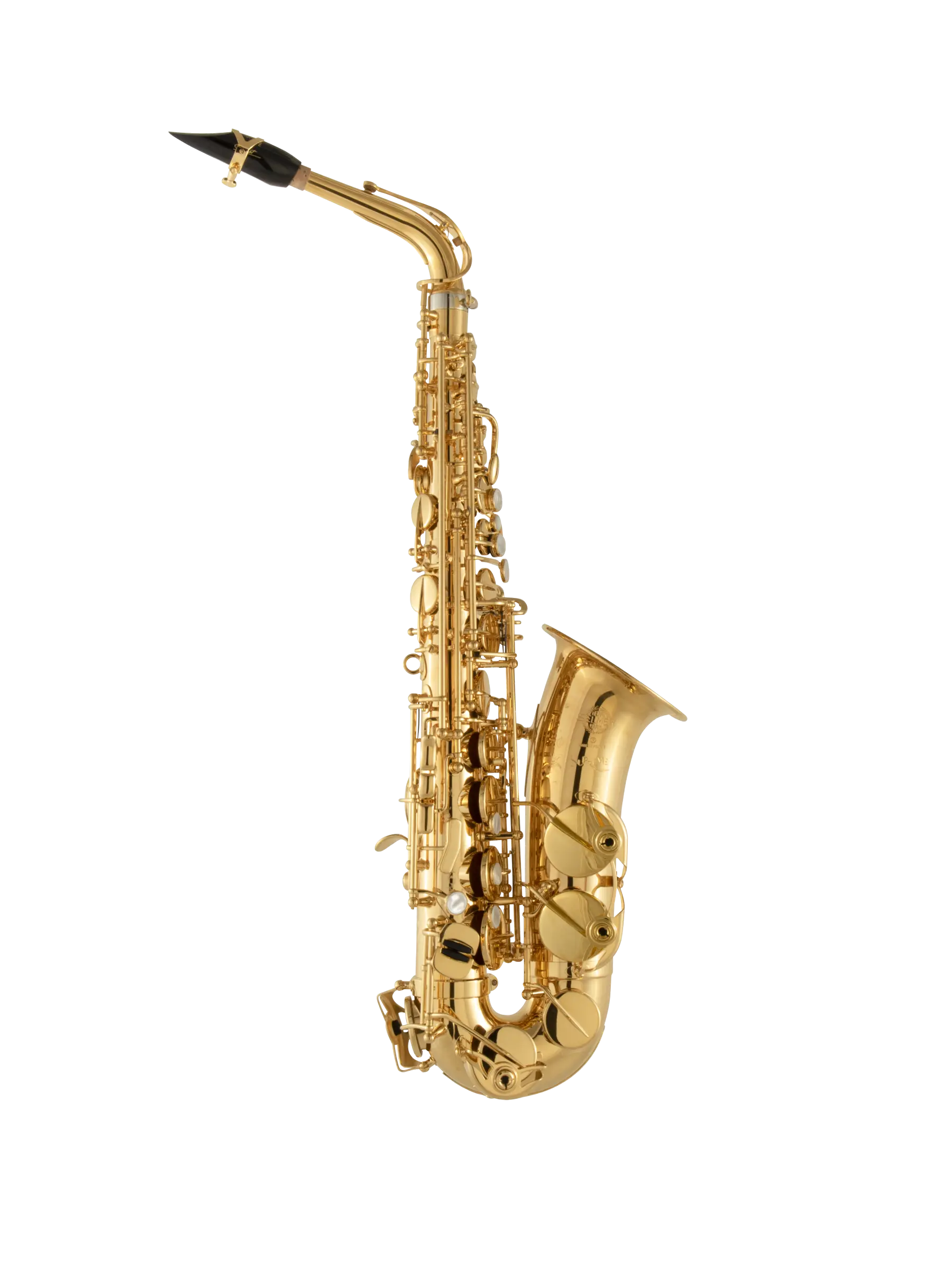 92GP HSP Professional Gold Alto Saxophone In Fr Vr Fs - zoomed in