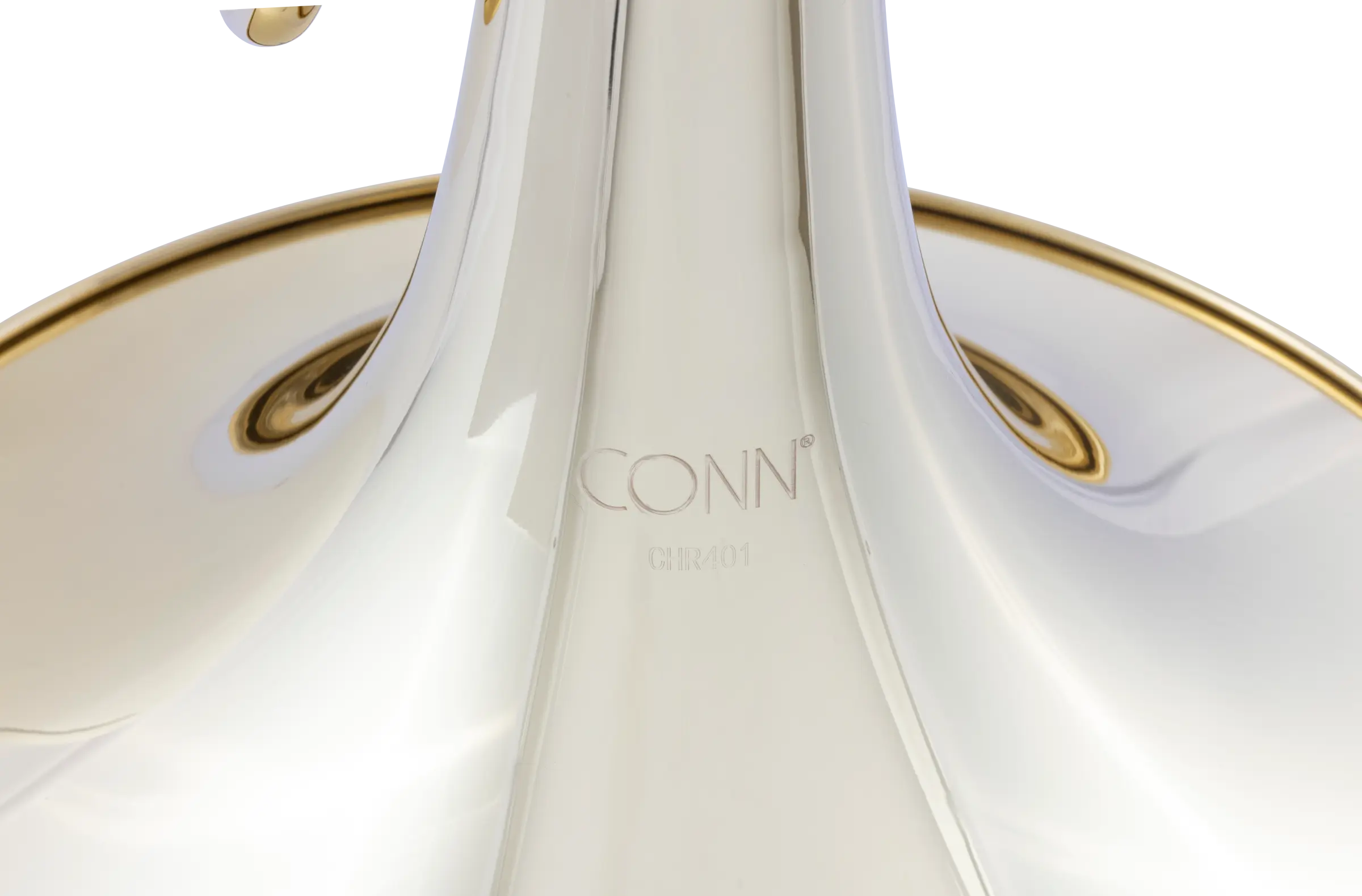CHR401 Conn Advanced French Horn - zoomed in