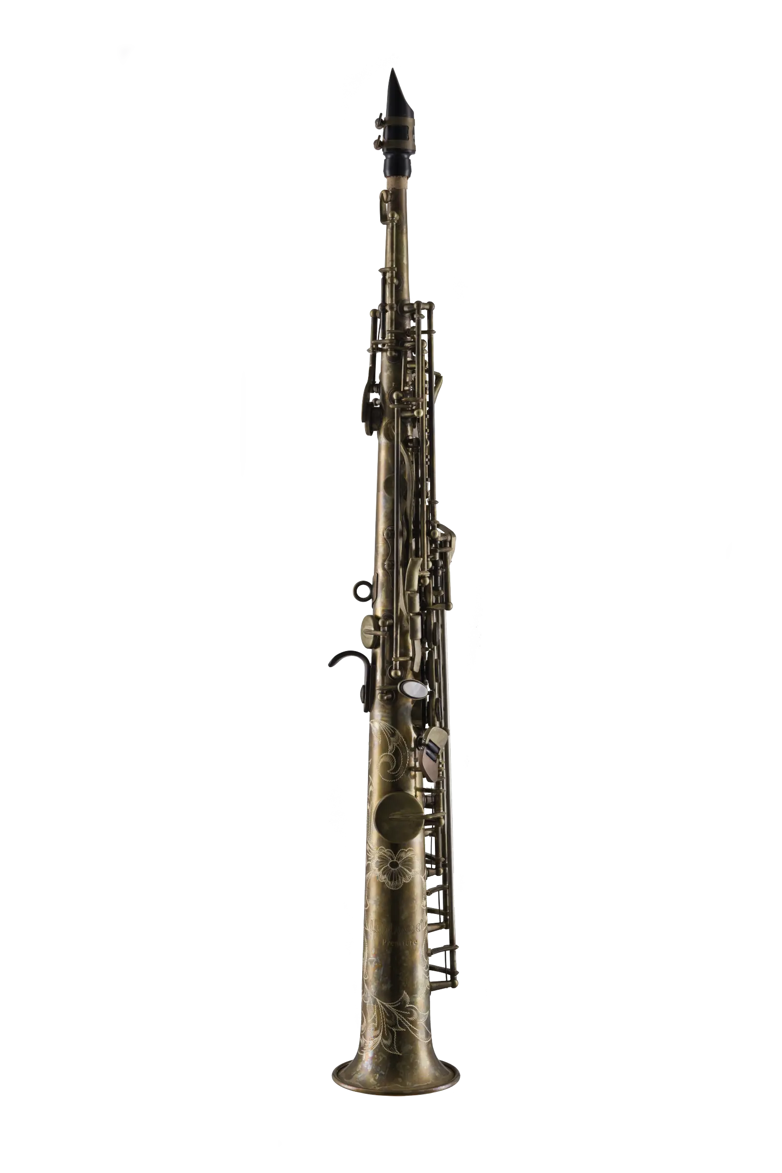 LSS711AB Leblanc Premiere Soprano Saxophone - zoomed in