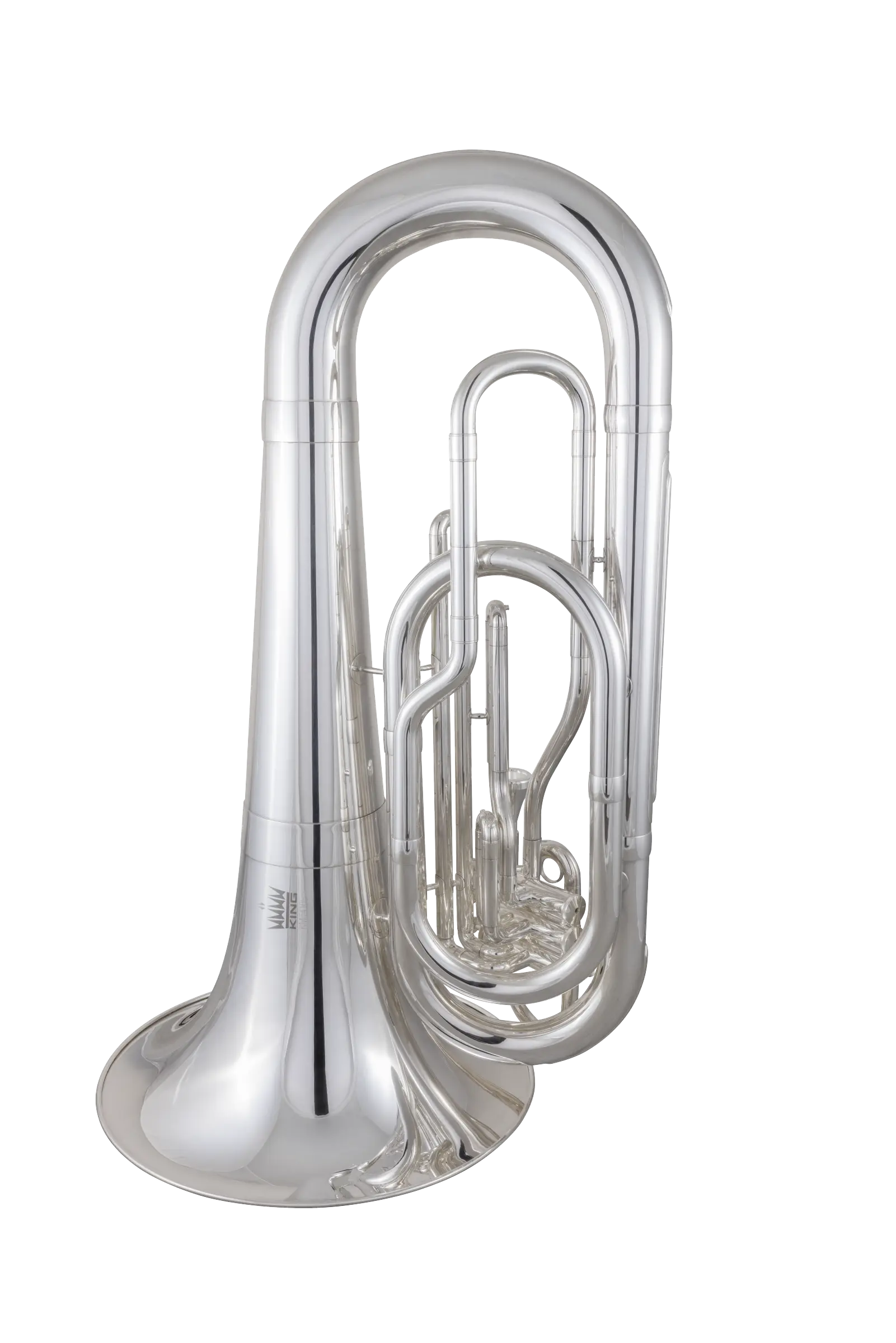 KMT410S King Intermediate Standard Marching Tuba In Bk Vr Fs - zoomed in