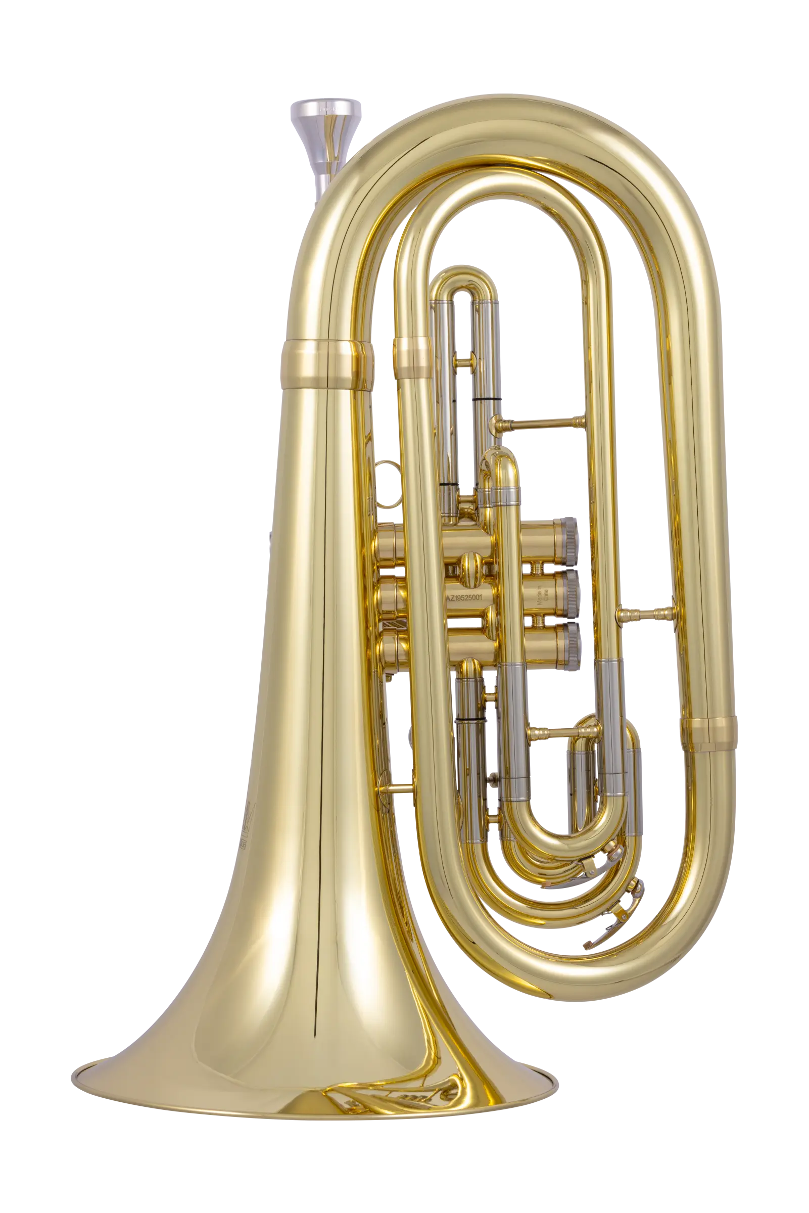 KMB612 King Professional Marching Baritone - zoomed in