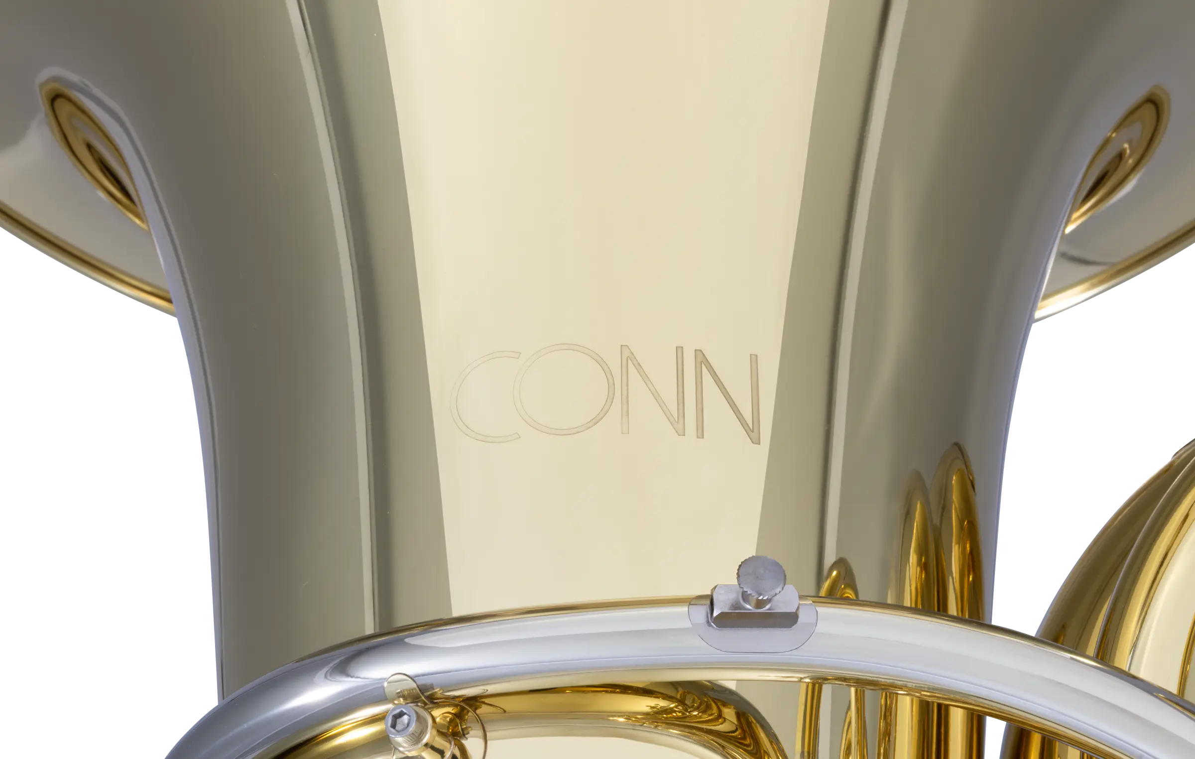 CBB6124 Conn Professional Tuba - zoomed in