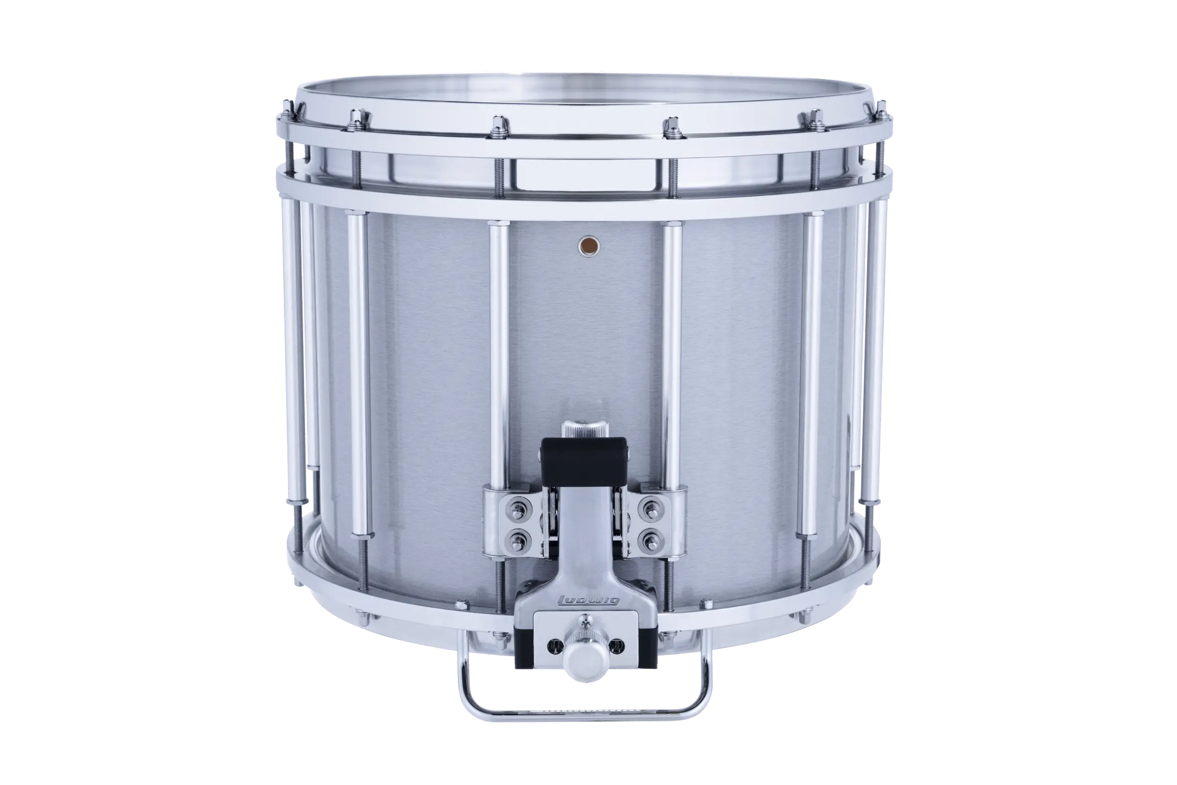 LU2MS24ACG Ludwig 12X14 ULT2 SNARE DRUM GRAY - zoomed in