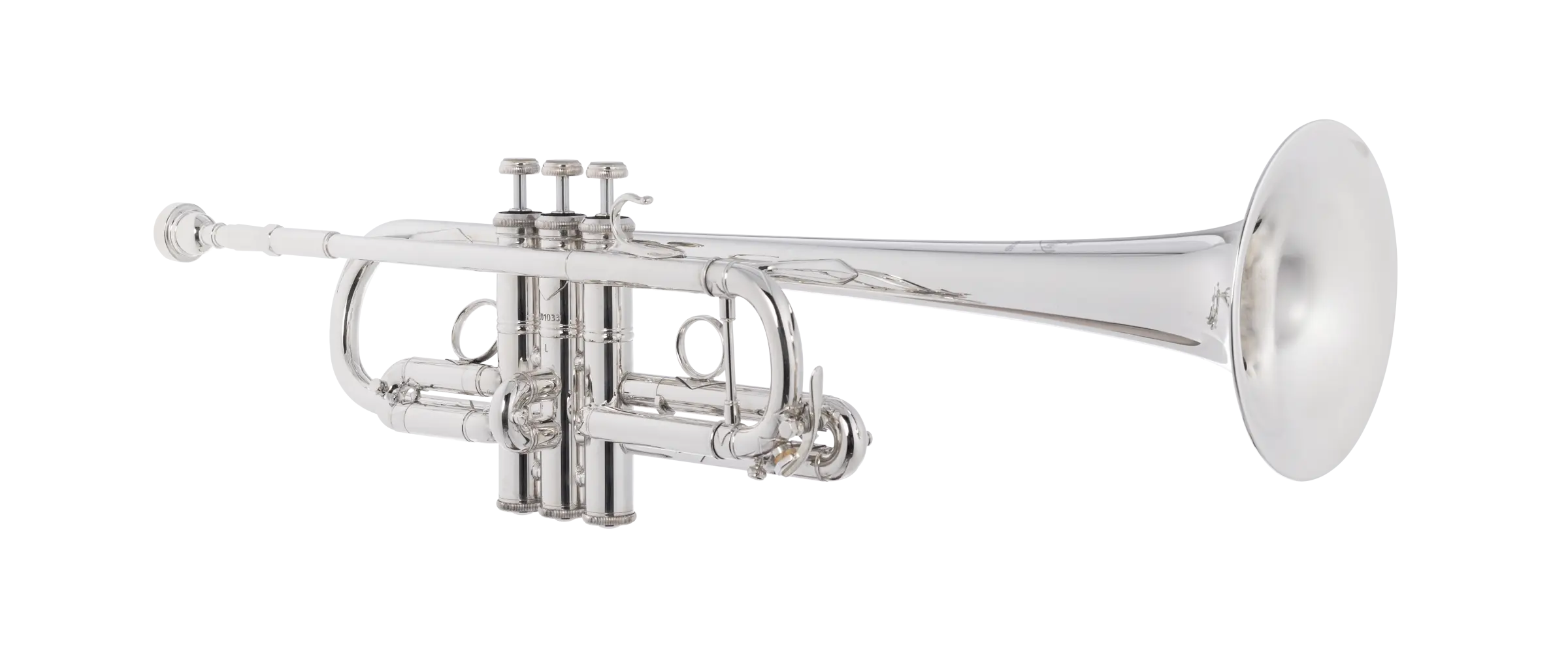C190SL238VF Bach C Trumpet - zoomed in