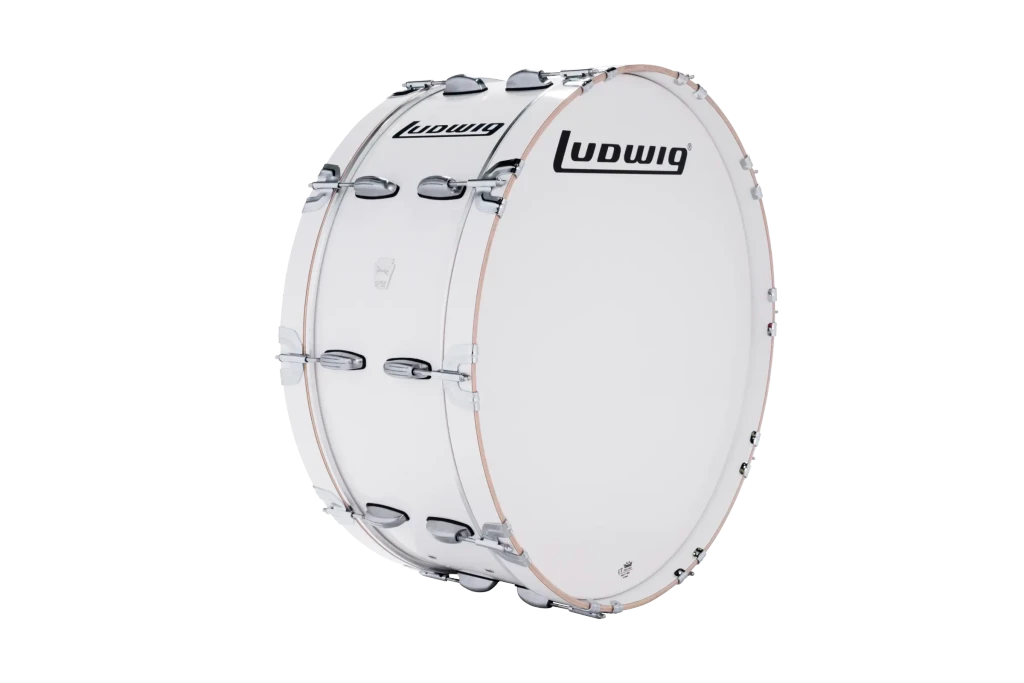 LU2SB28ACW Ludwig 10X28 ULT2 SCOTCH BASS WHITE