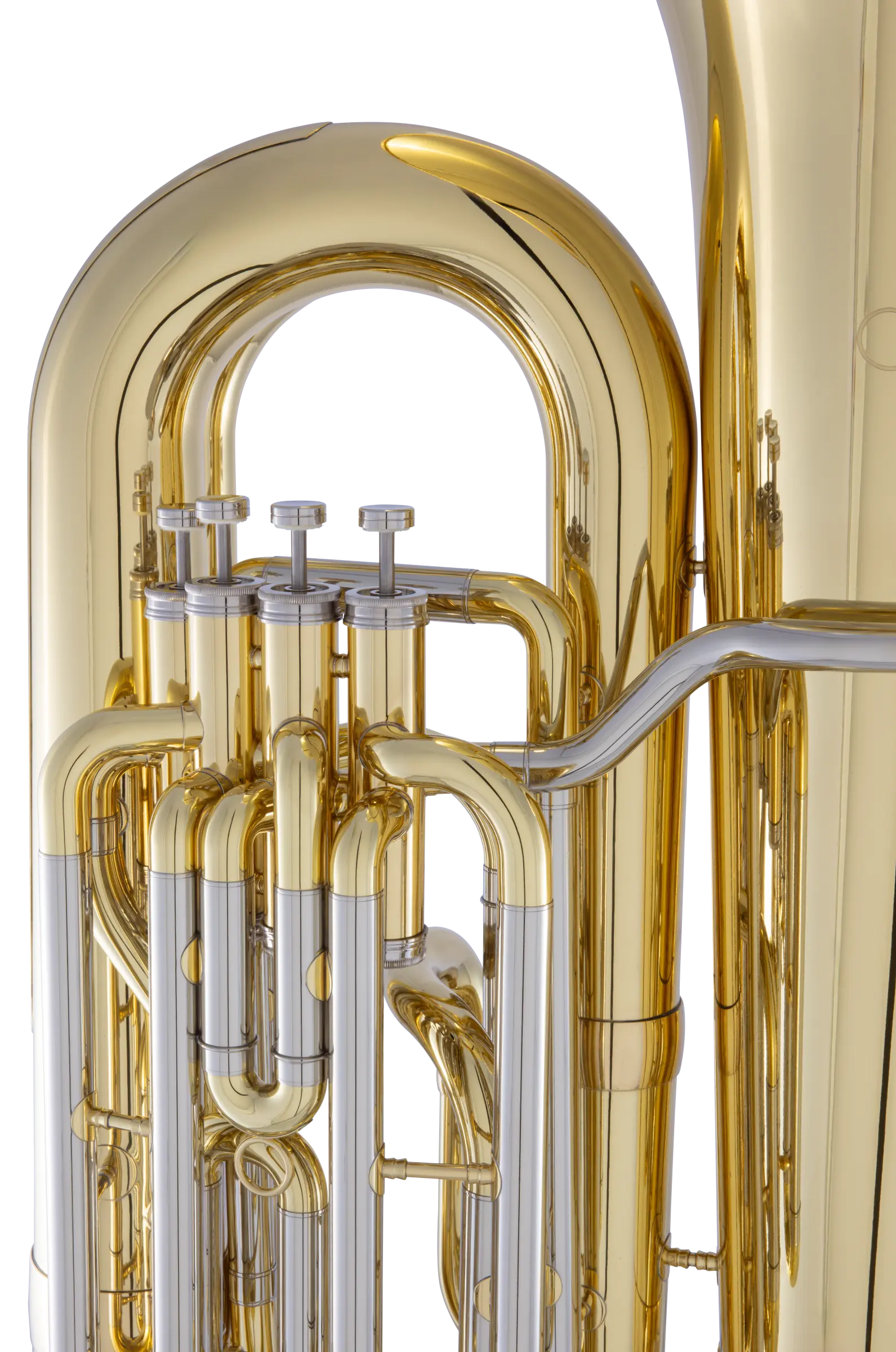 CBB4114 Conn Advanced Tuba - zoomed in